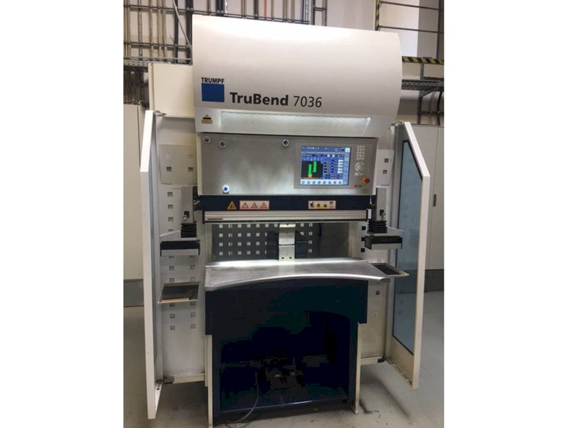 Trumpf TruBend 7036-maskinen framifrån