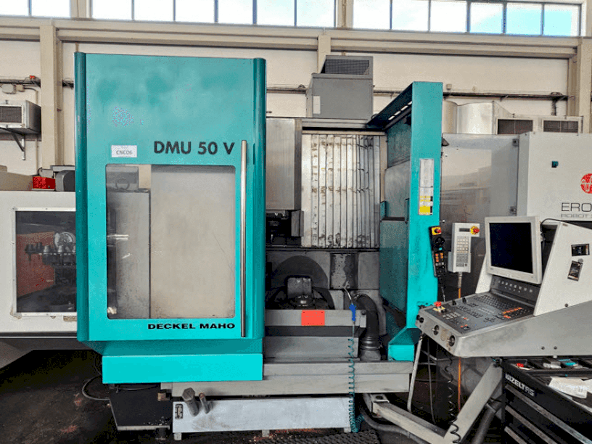 DECKEL MAHO DMU 50V-maskinen framifrån