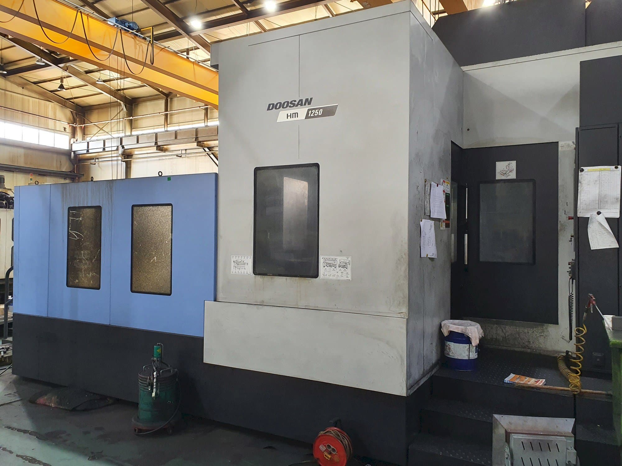 Doosan HM 1250-maskinen framifrån