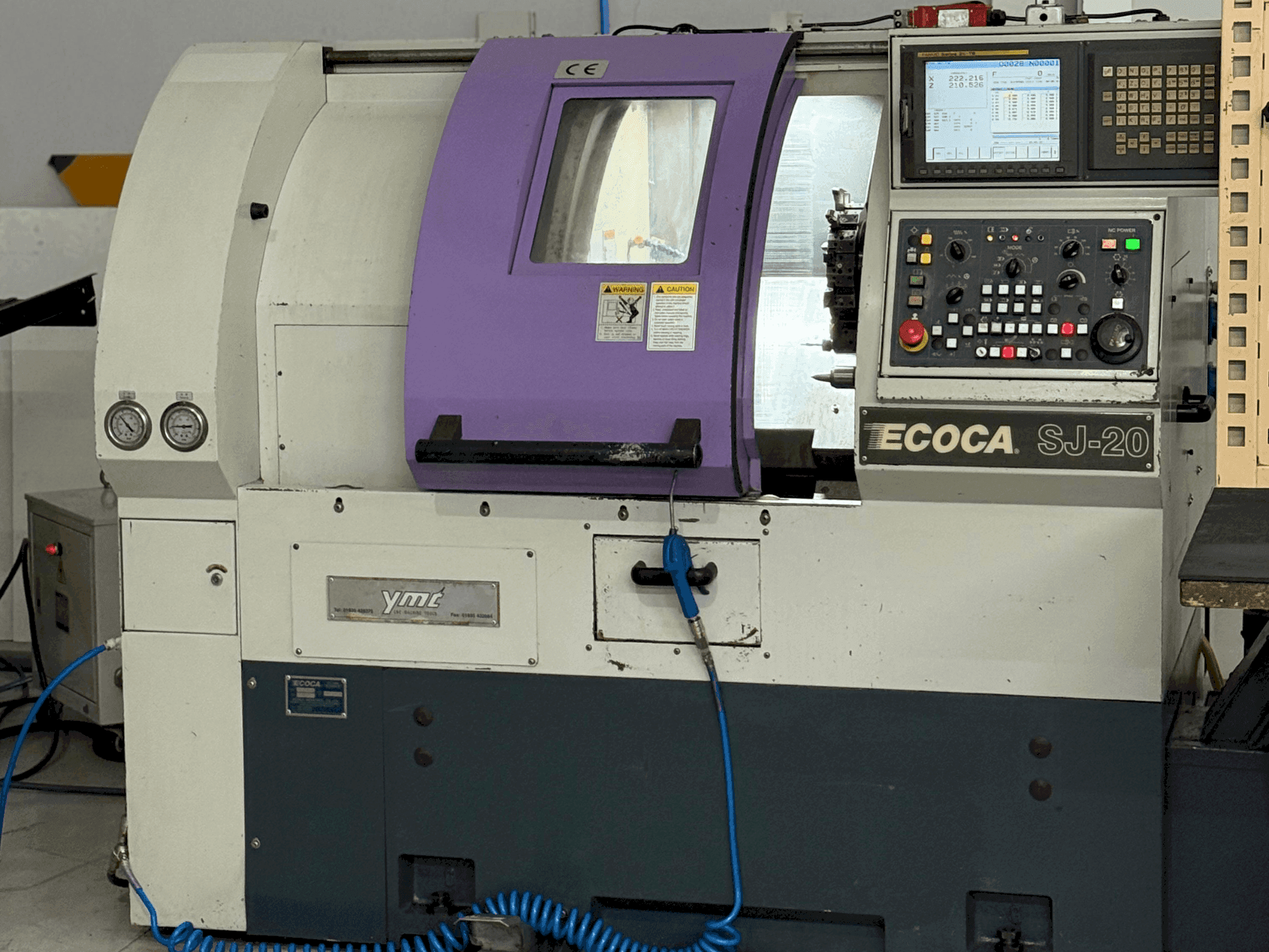 ECOCA SJ-20-maskinen framifrån