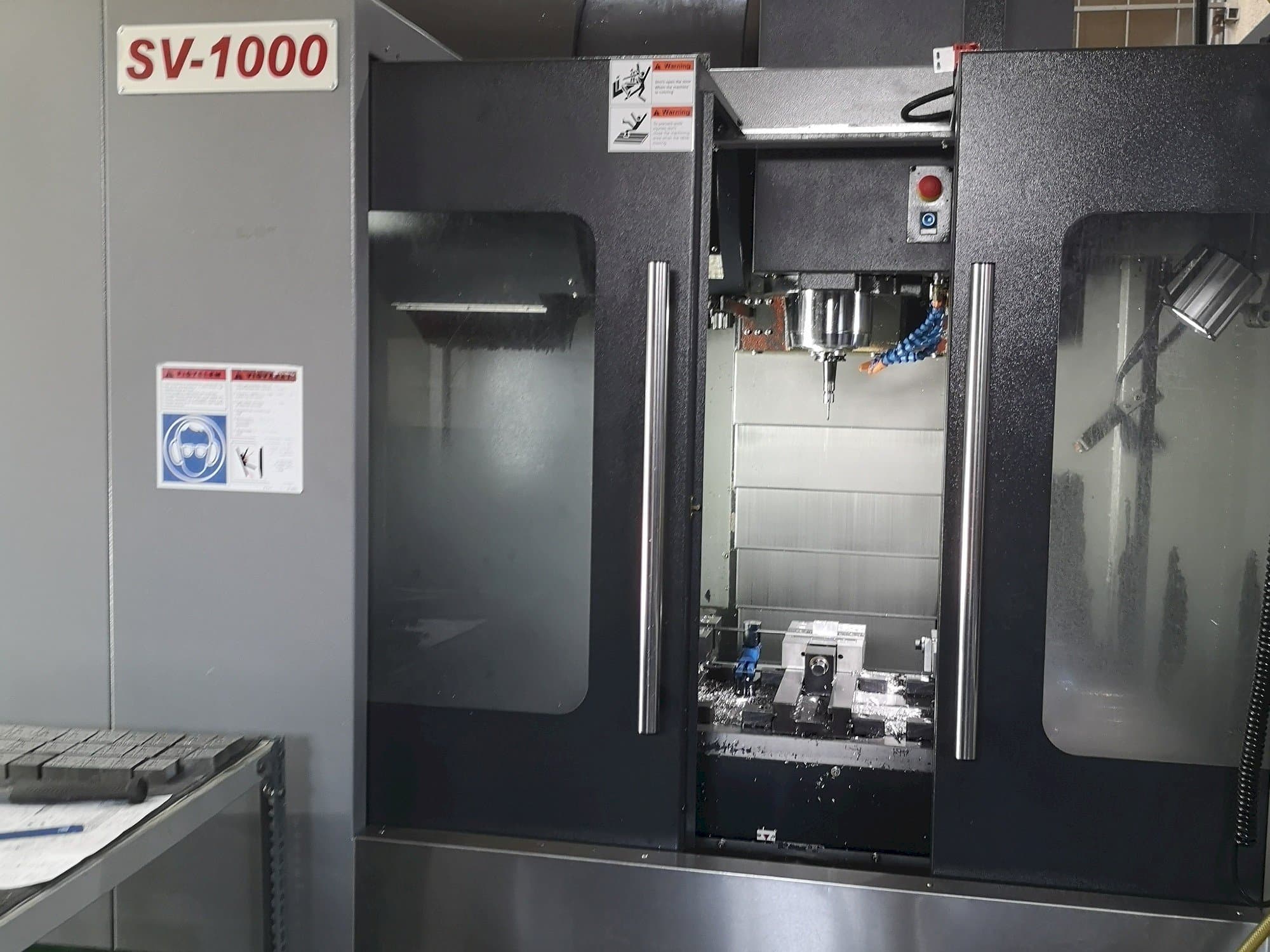 NCT KAFO SV-1000-maskinen framifrån