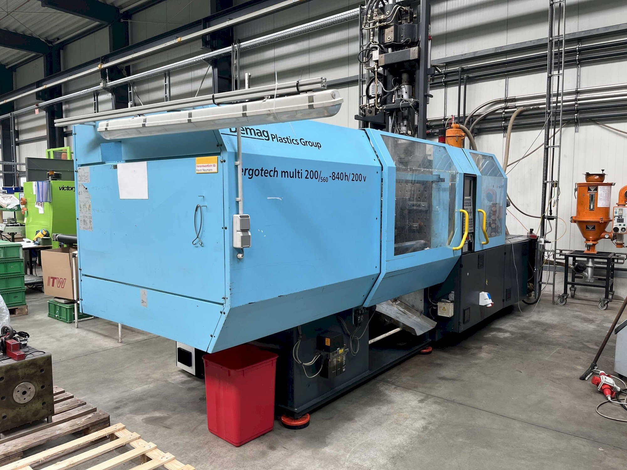 DEMAG Ergotech multi 200/560 - 840h/200V-maskinen framifrån