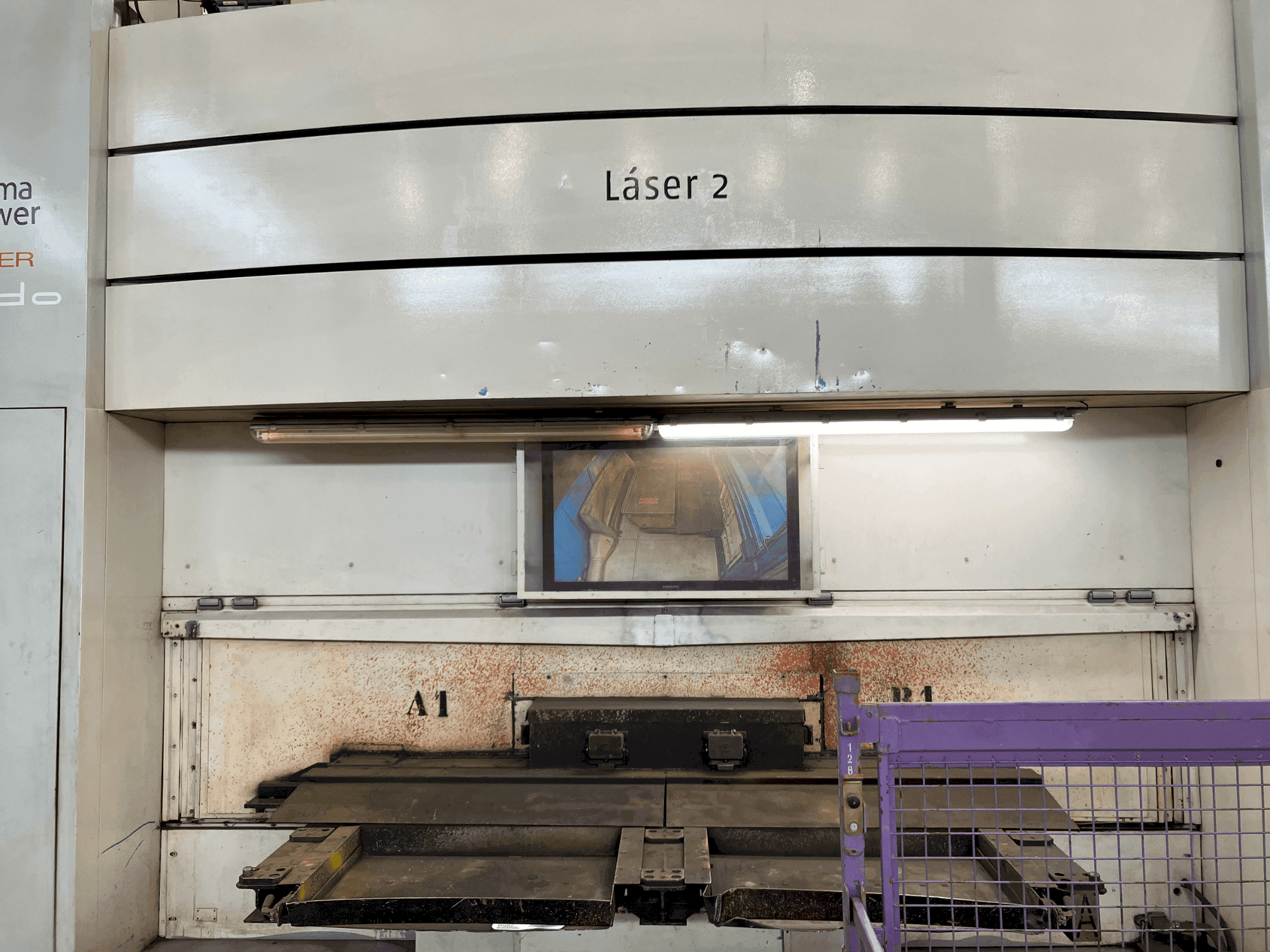 Prima Power Rapido-maskinen framifrån