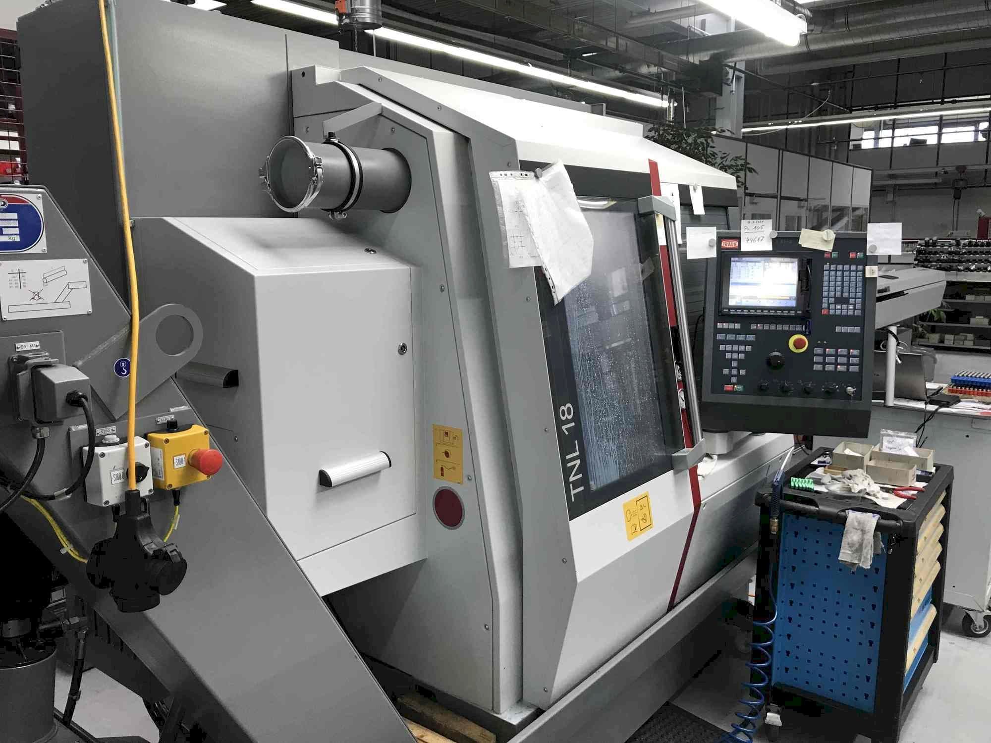 TRAUB TNL 18-9P-maskinen framifrån