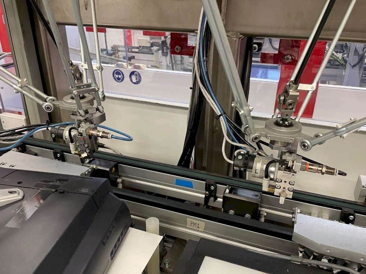 IMS Tattoo Assembly Line-maskinen framifrån