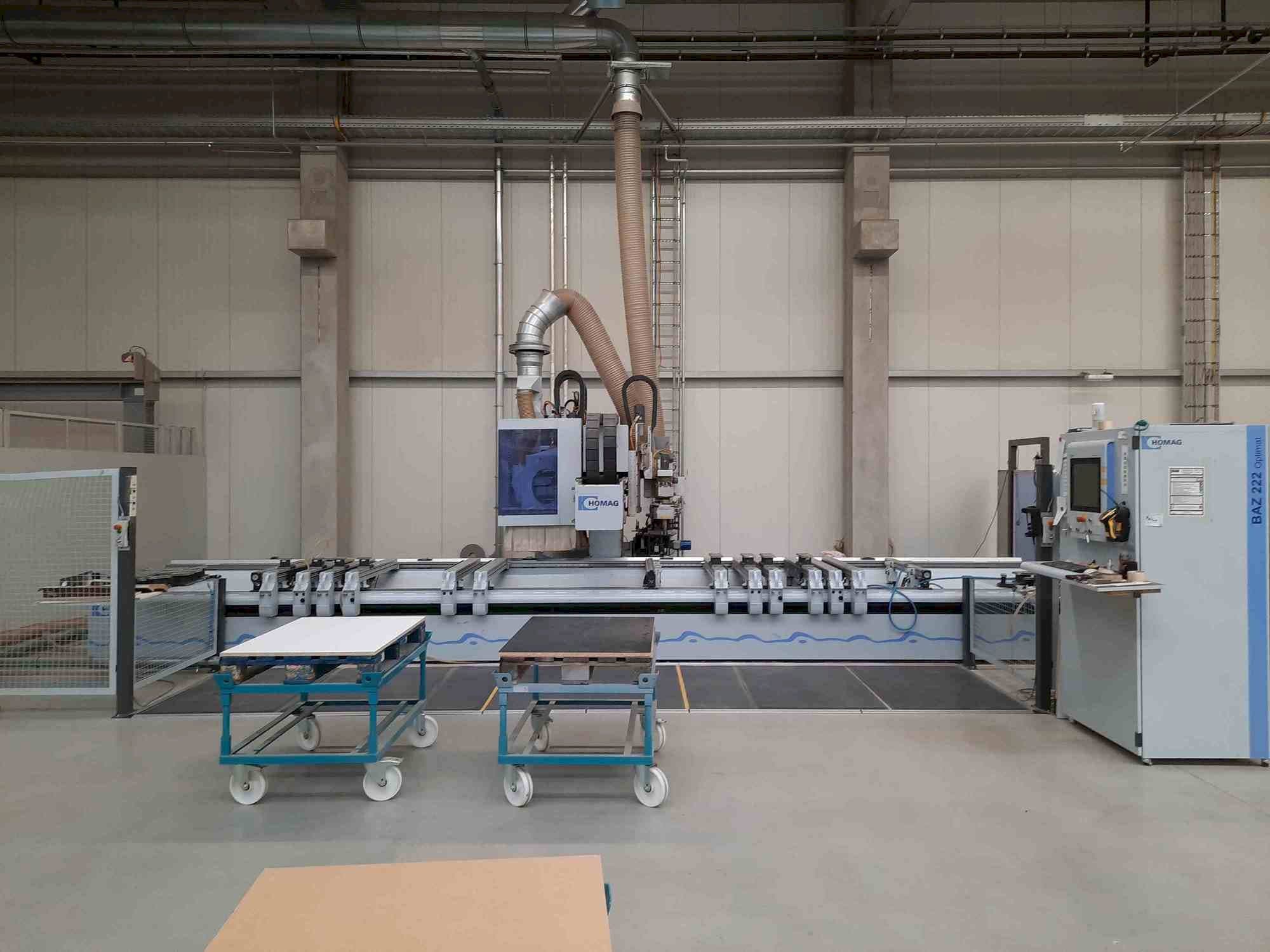 HOMAG OPTIMAT BAZ222/60/K-maskinen framifrån