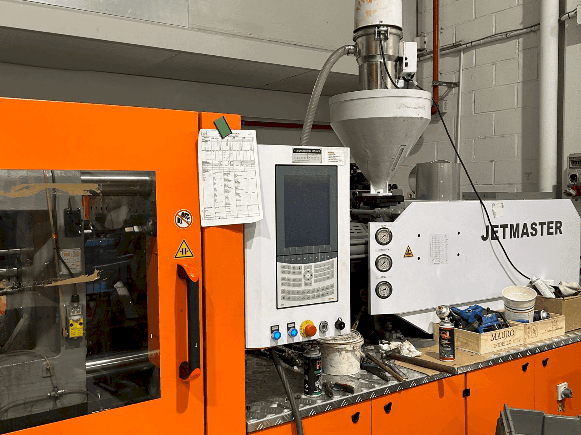 CHEN HSONG JM200-MK6e-maskinen framifrån