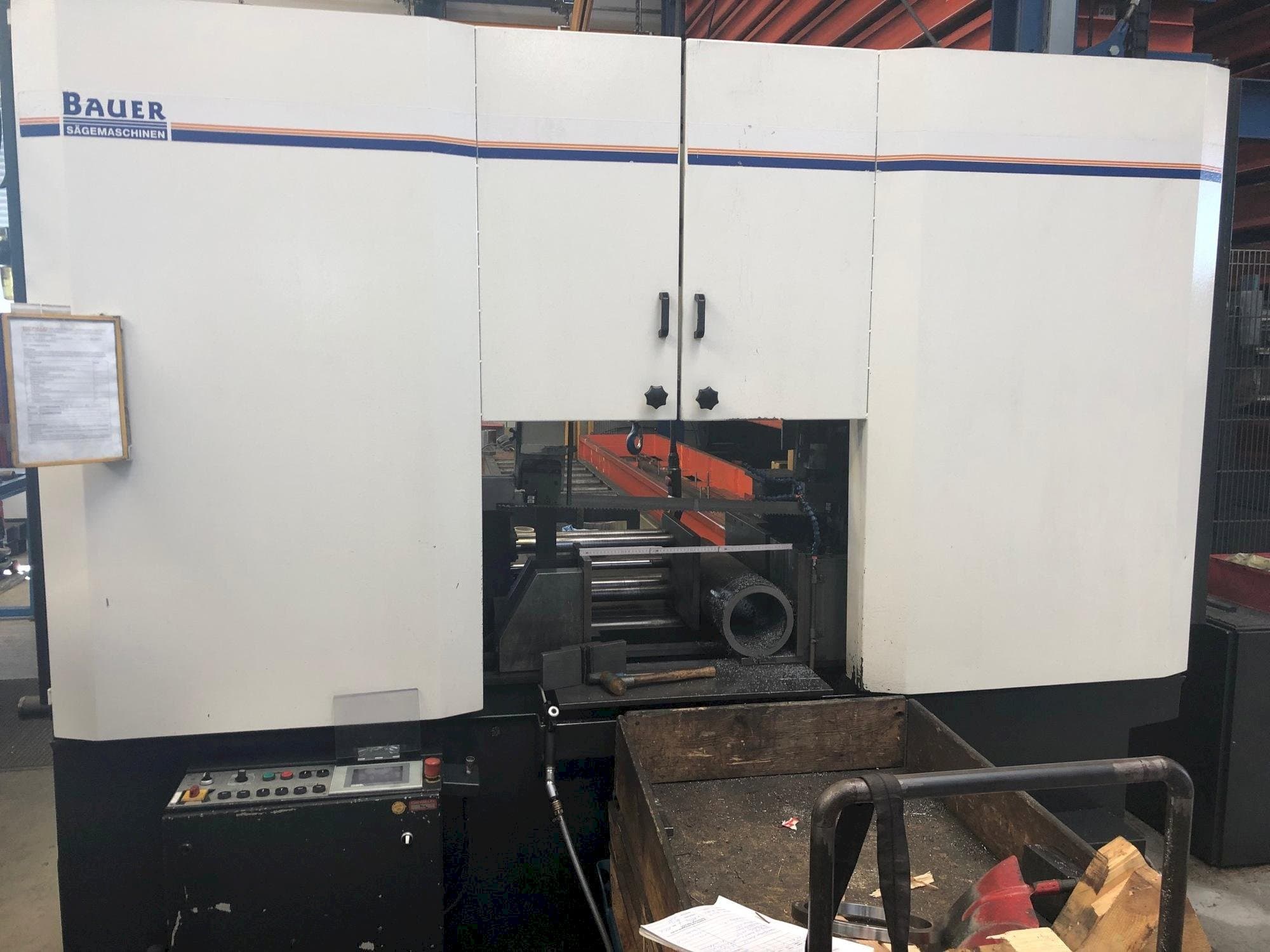 BAUER SA 550 ZA-maskinen framifrån