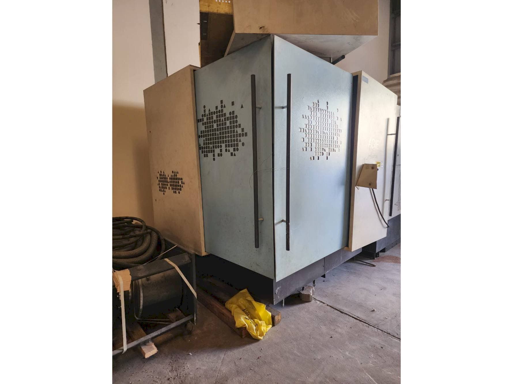 AGIE Challenge 2-maskinen framifrån