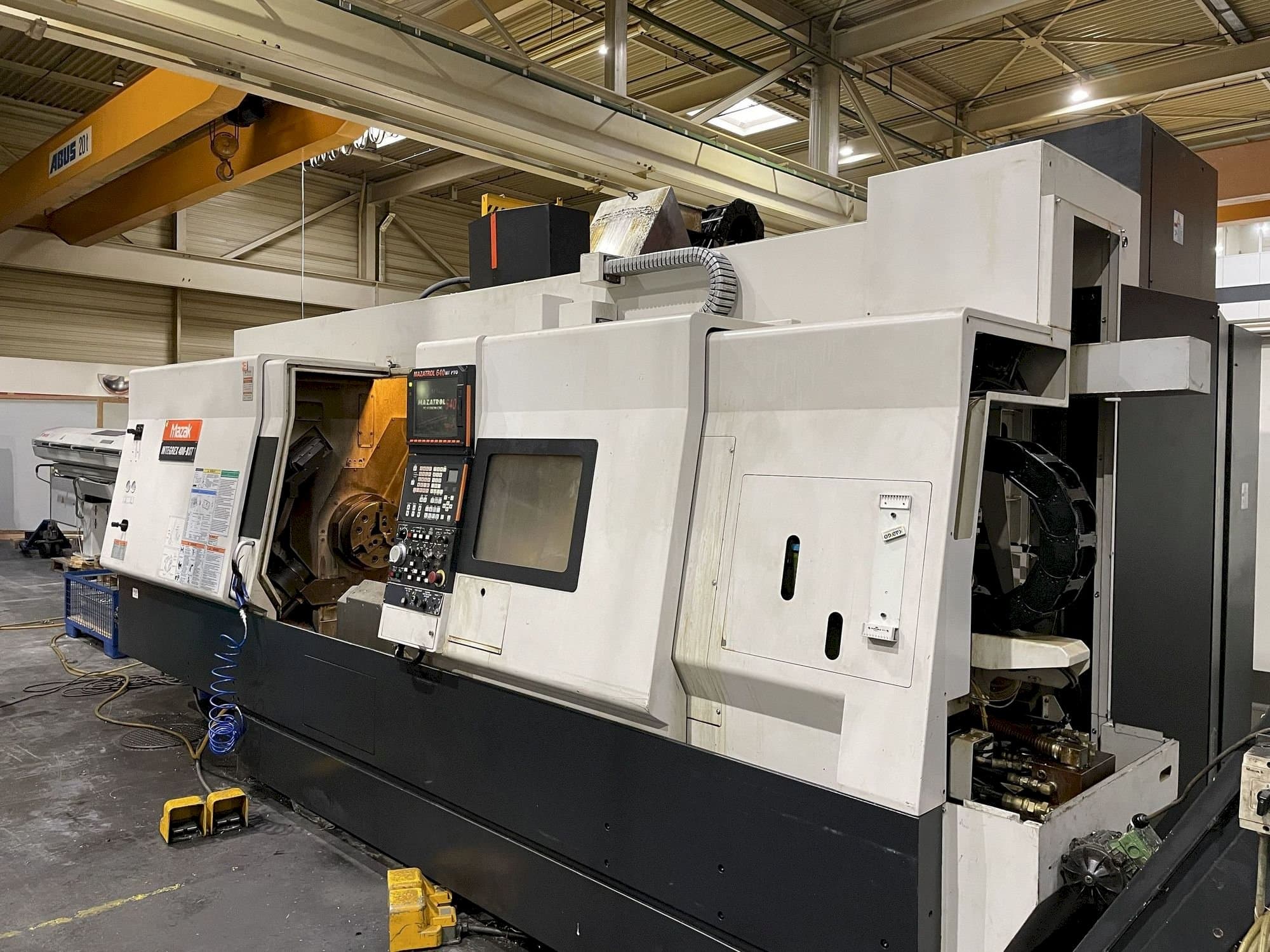 Mazak Integrex 400 III ST-maskinen framifrån