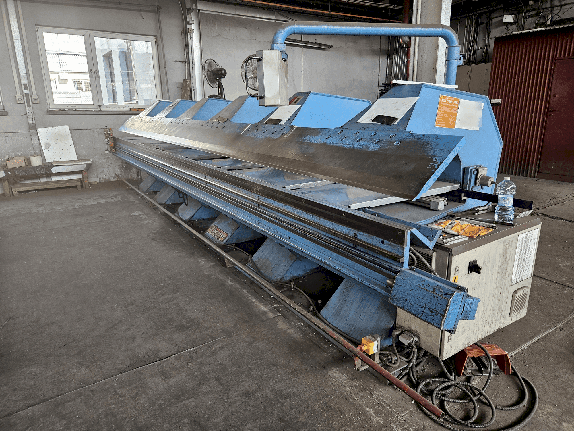 Jorns  MAXI LINE 200SW-maskinen framifrån