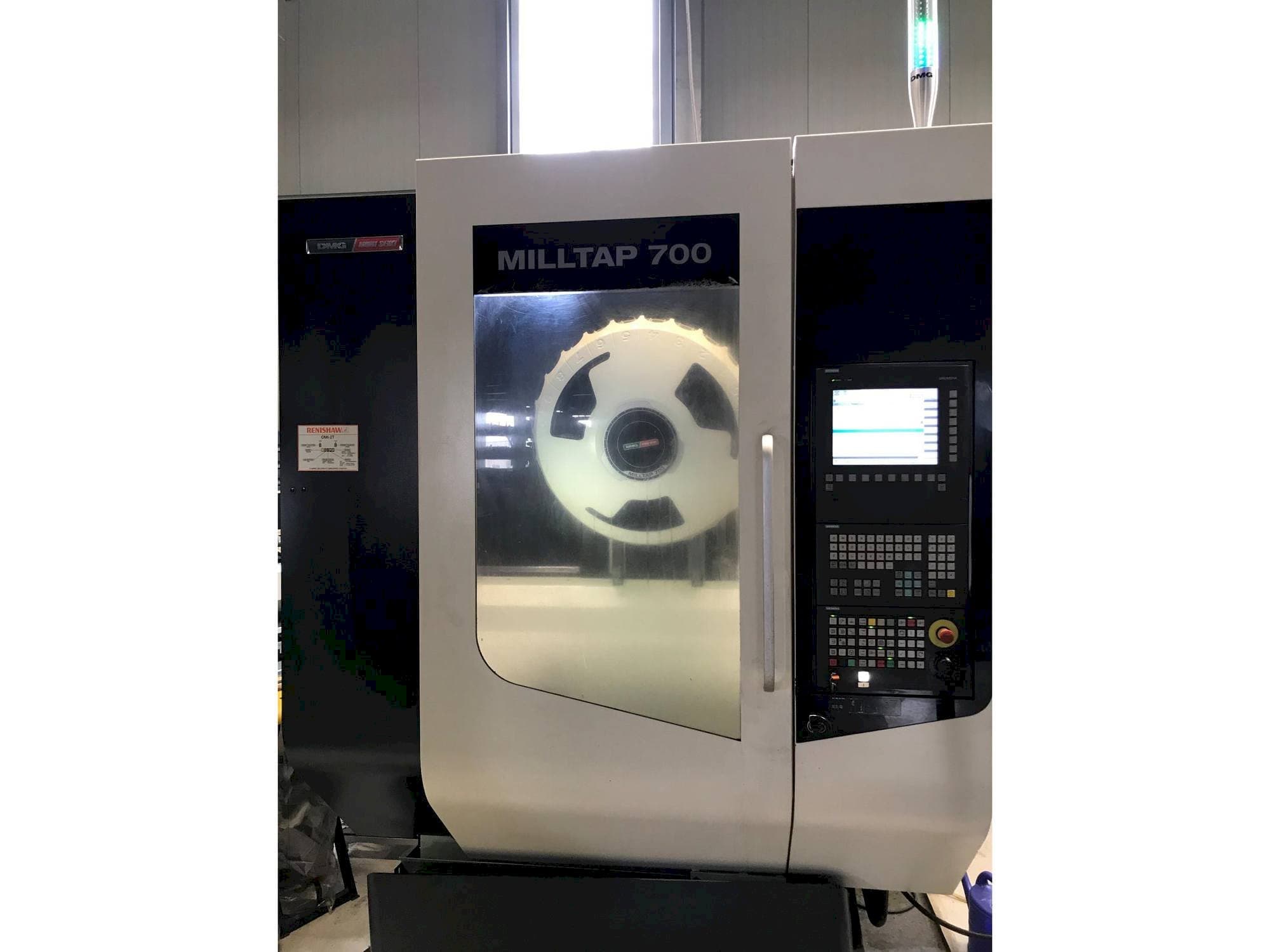 DMG MORI Milltap 700-maskinen framifrån