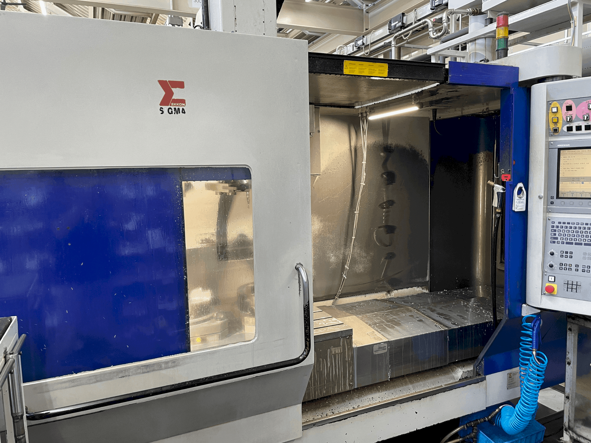 Sigma Leader 6-maskinen framifrån