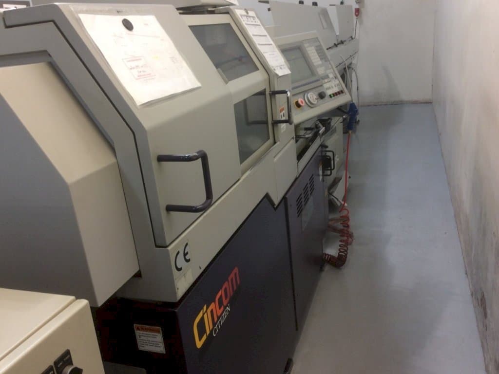 Citizen L20-maskinen sedd från vänster sida