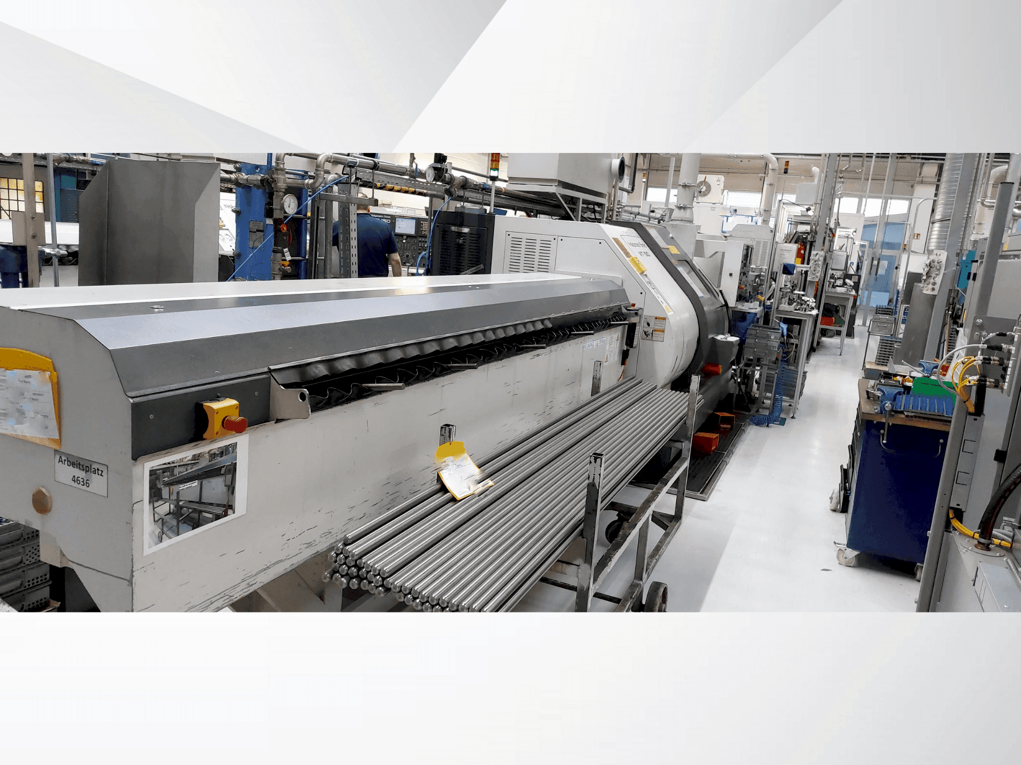 NAKAMURA WT-150-maskinen framifrån