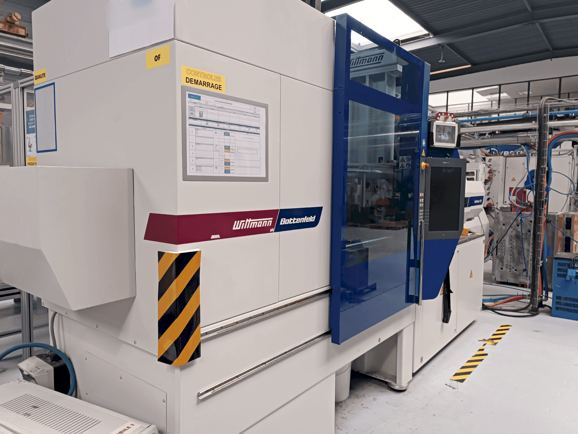 Battenfeld Ecopower 110-130-maskinen framifrån