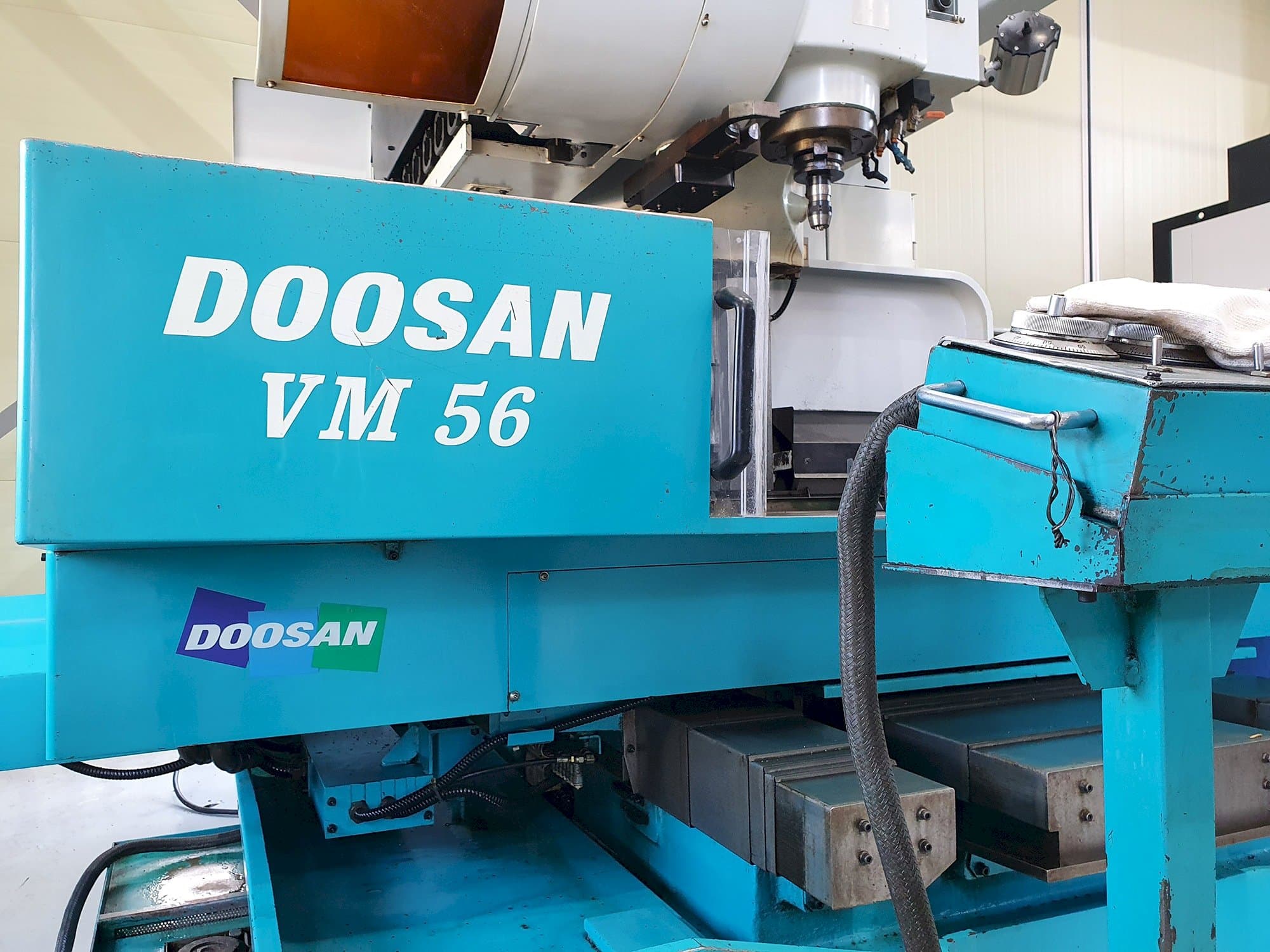 Doosan VM56-maskinen framifrån