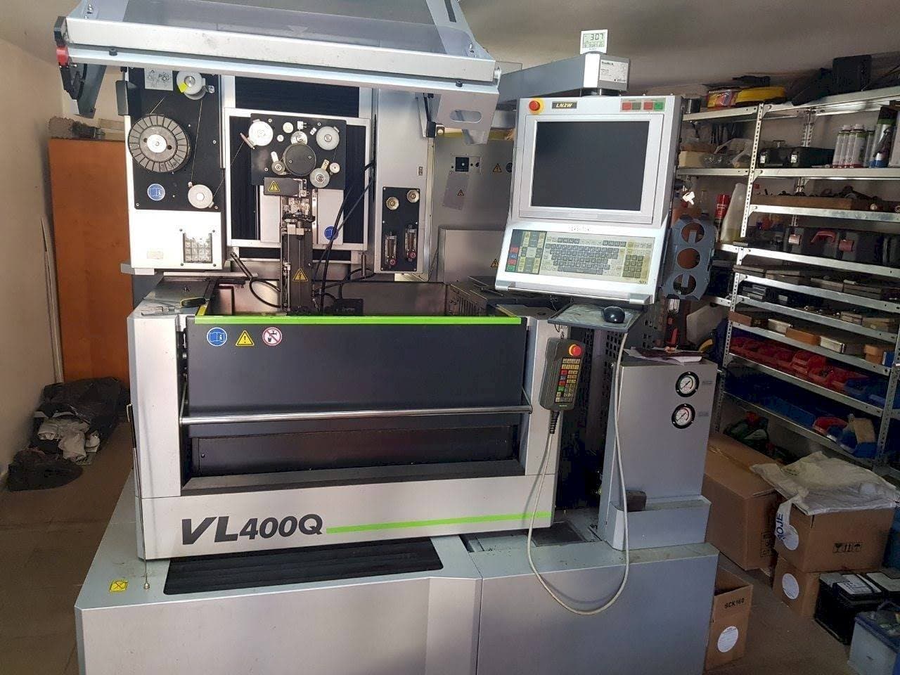 Sodick VL 400Q-maskinen framifrån