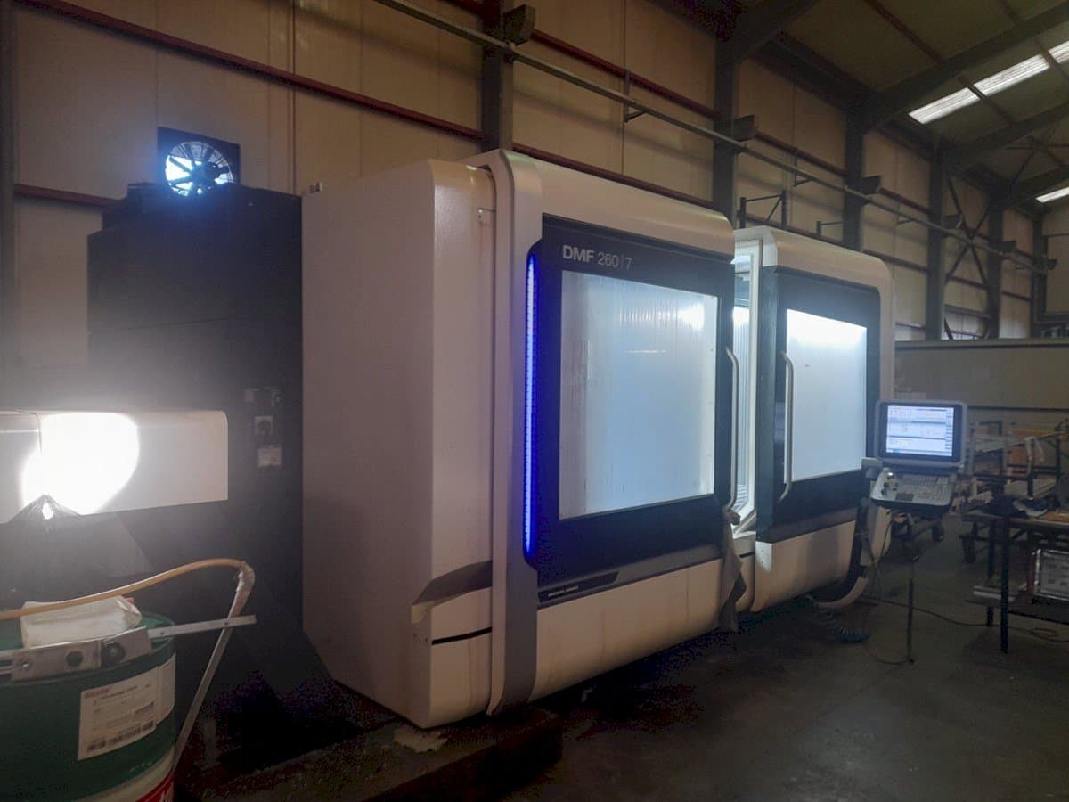 DMG MORI DMF 260-7-maskinen framifrån