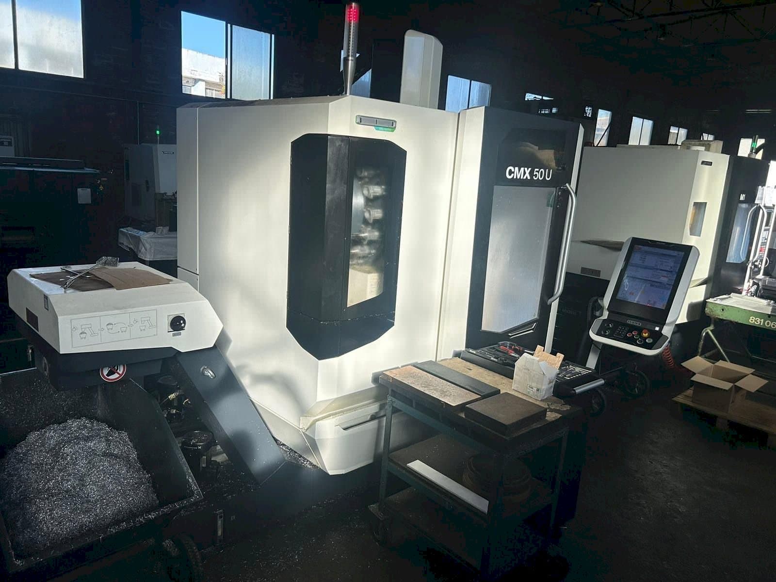 DMG MORI CMX 50 U-maskinen framifrån