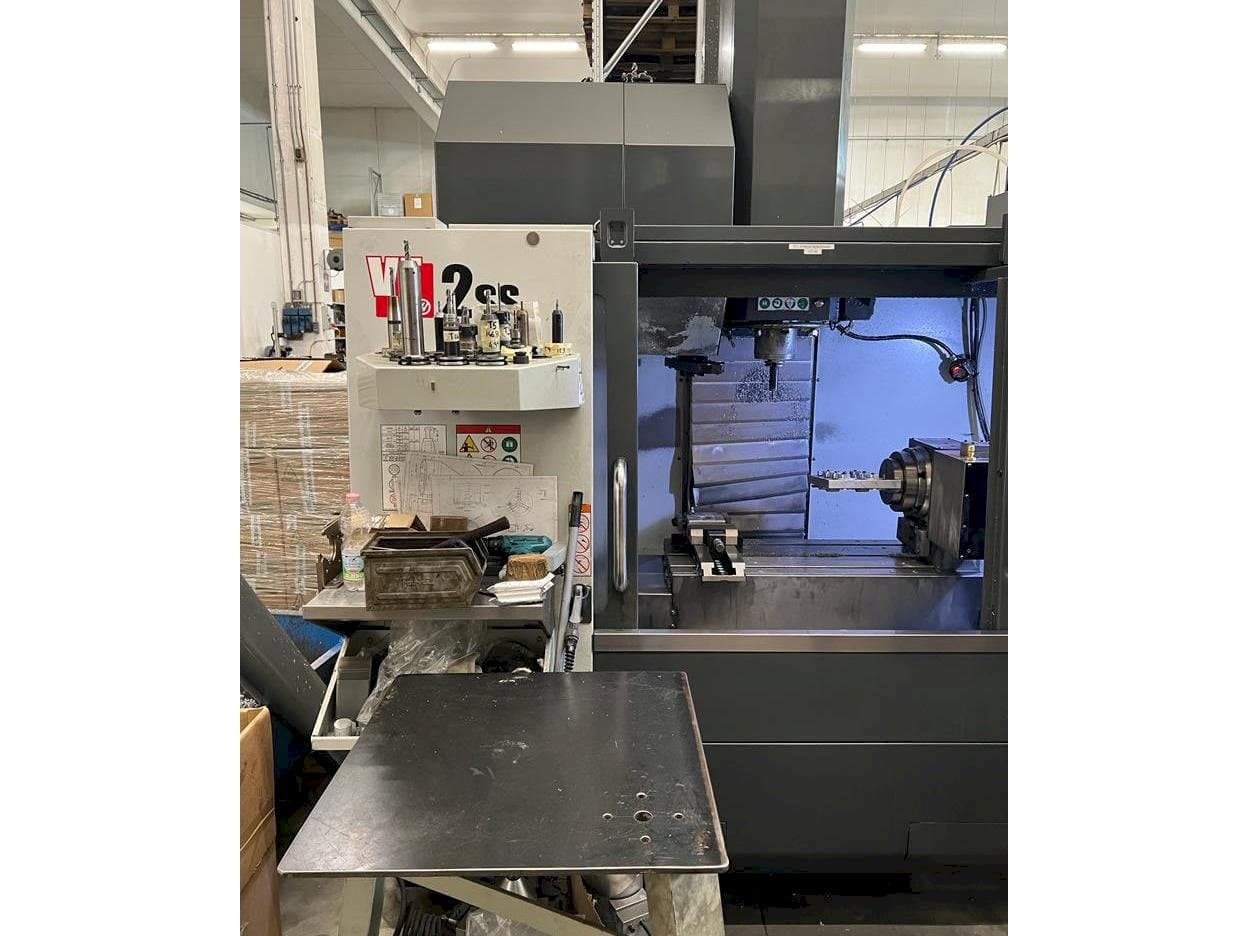 HAAS VF-2SS-maskinen framifrån