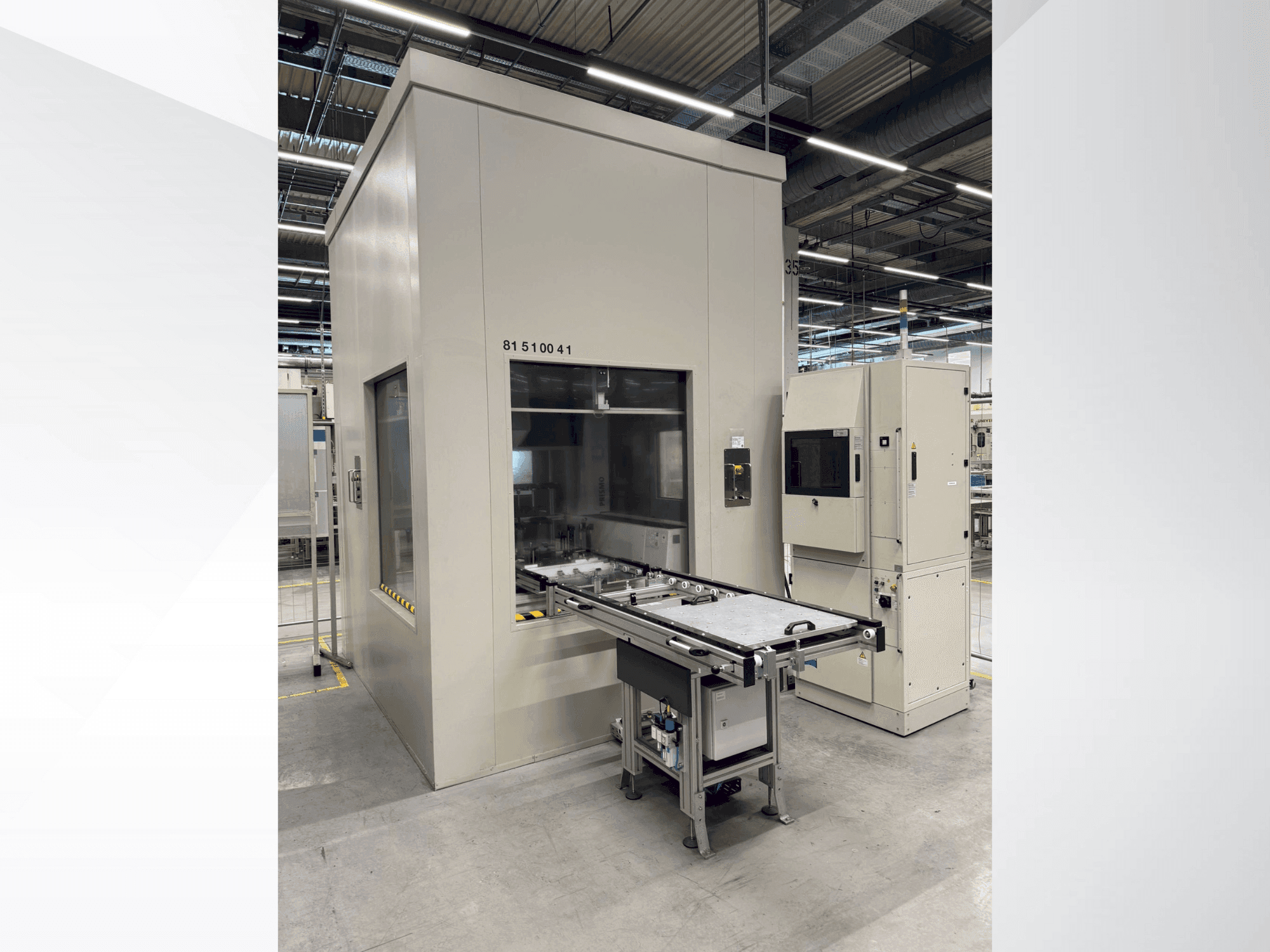 HOFMANN CVK11-BH4-maskinen framifrån