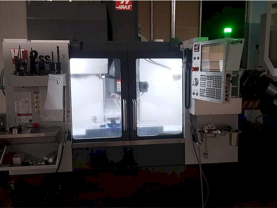 HAAS VF-2SS-maskinen framifrån