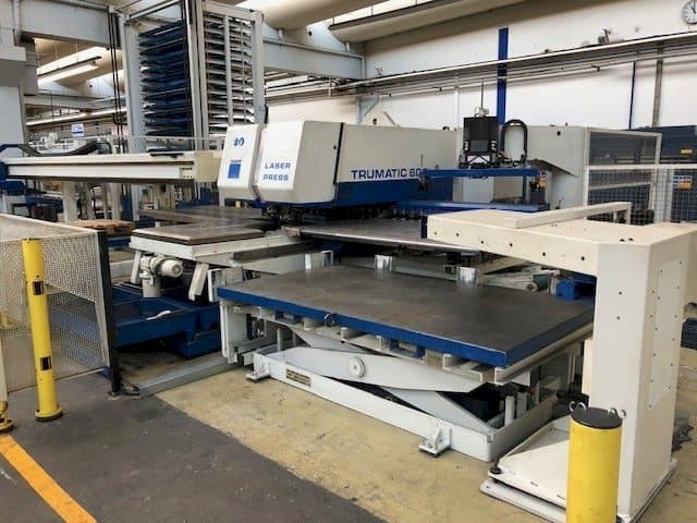 Trumpf Trumatic 600L-maskinen framifrån