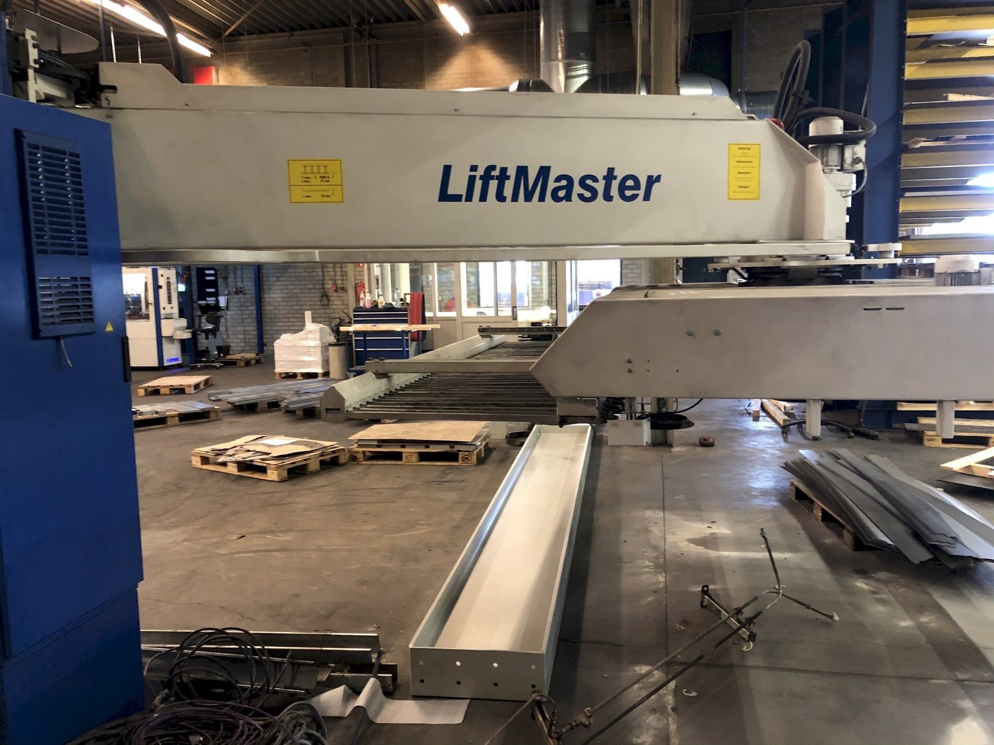 Trumpf Liftmaster-maskinen framifrån