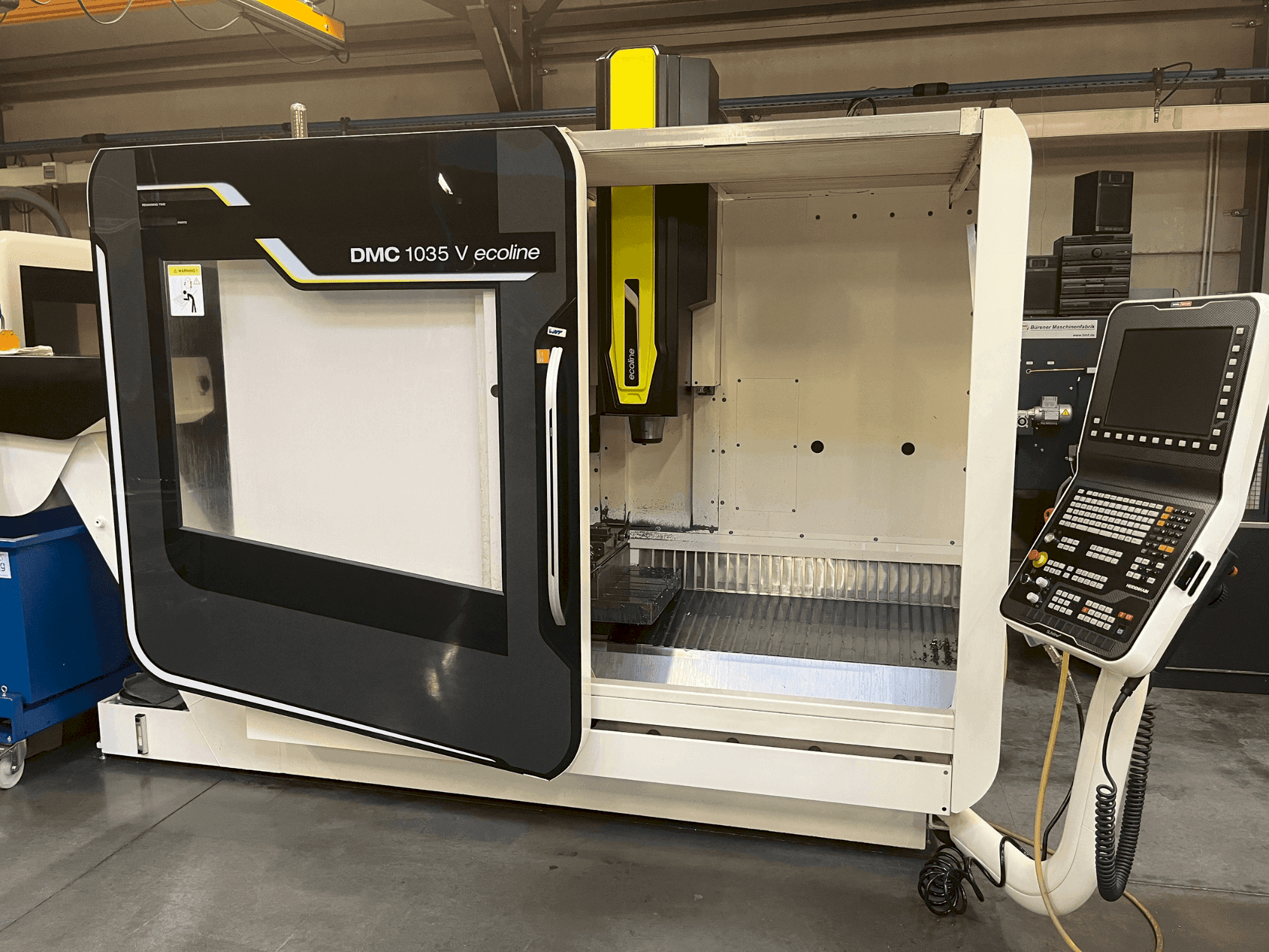 DMG Gildemeister DMC 1035 V ecoline-maskinen framifrån