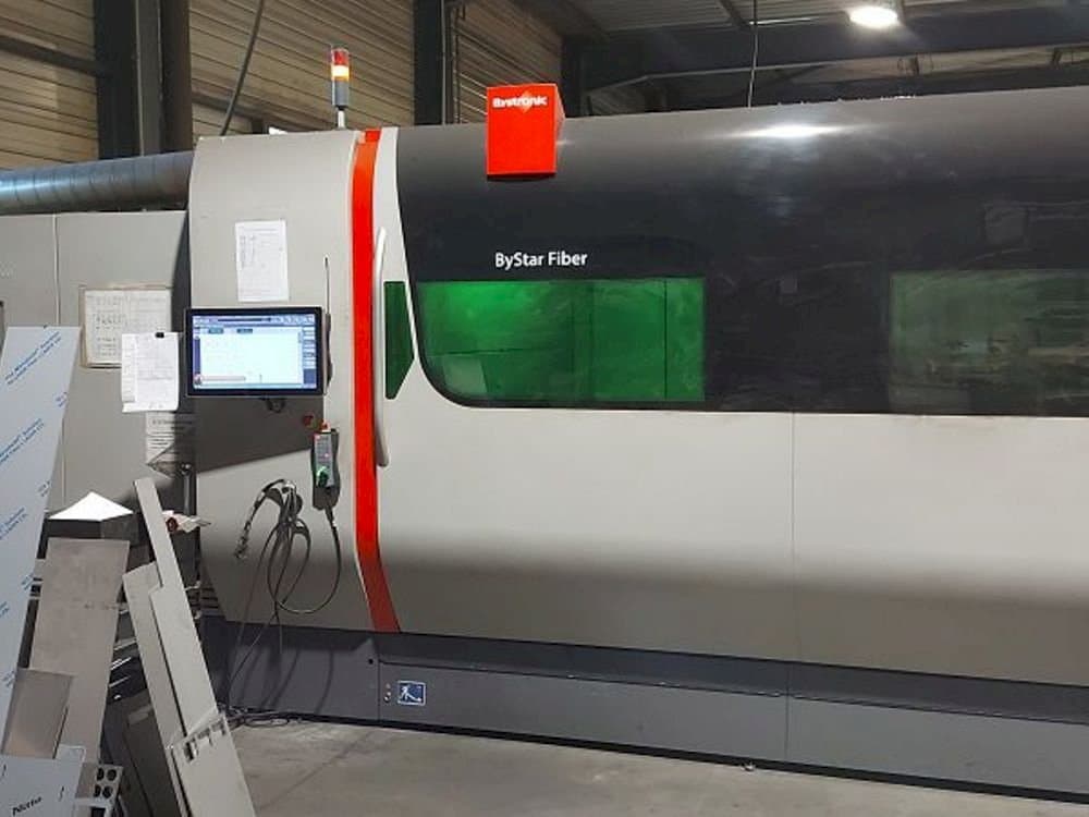 Bystronic Bystar fiber-maskinen framifrån