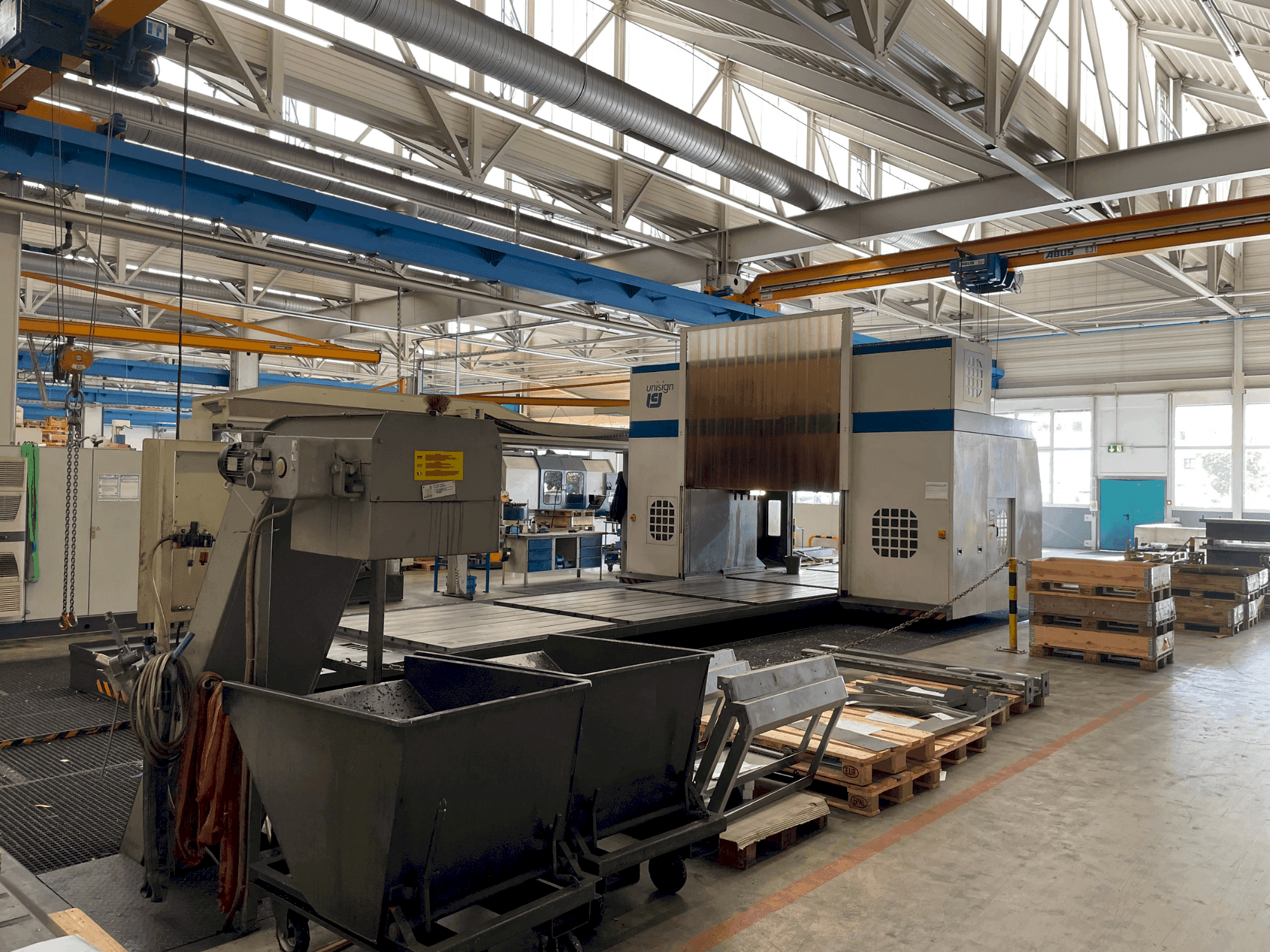 Unisign UNIPORT 6000-maskinen framifrån