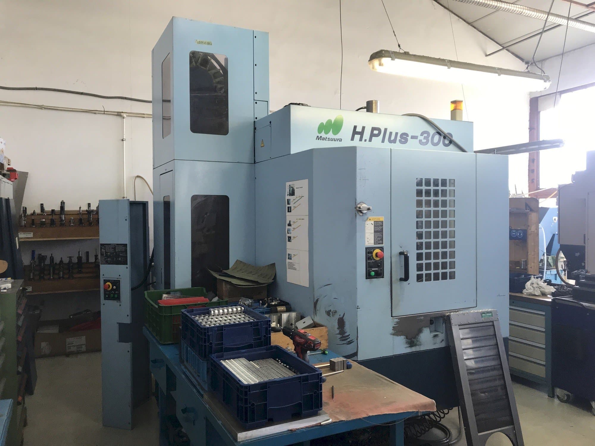Matsuura H.PLUS-300-maskinen framifrån