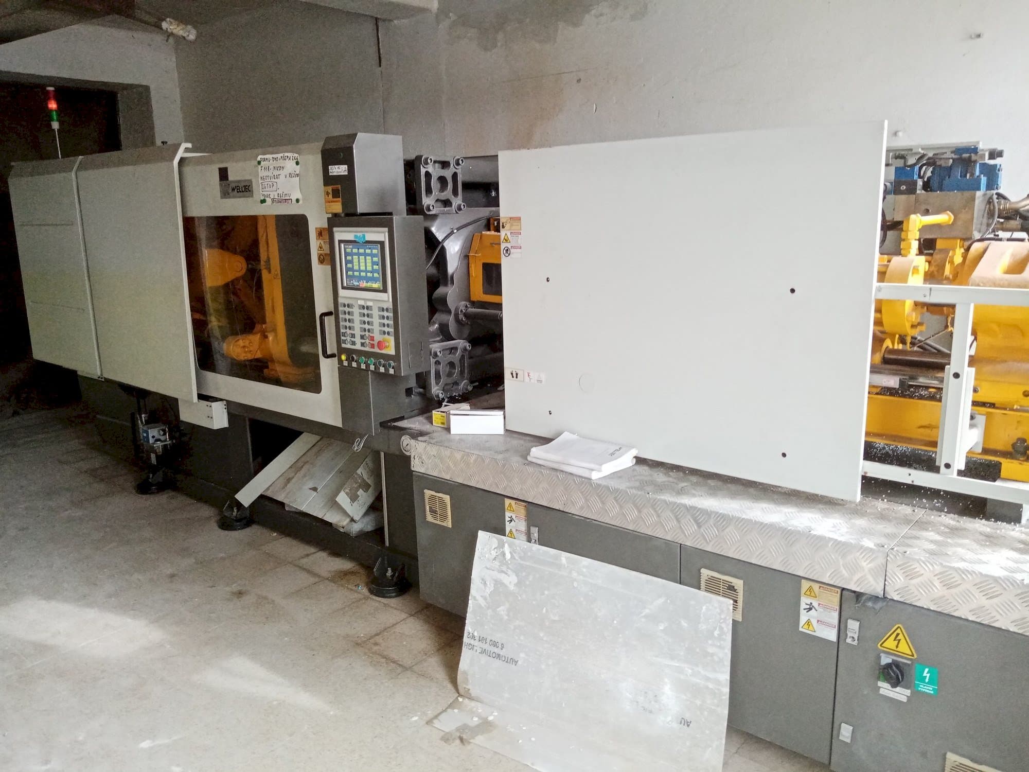 Welltec 320F2-maskinen framifrån