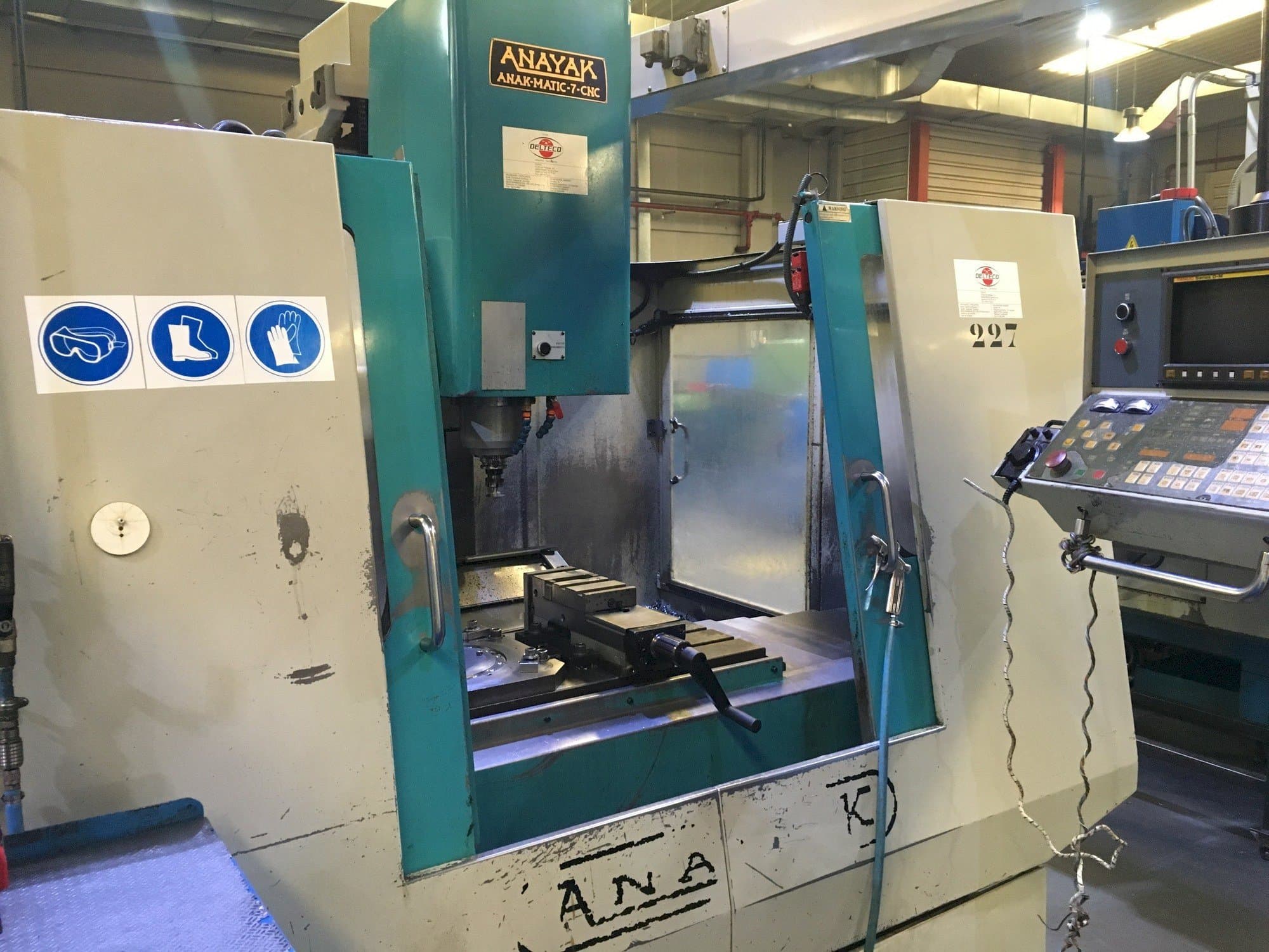 ANAYAK ANAKMATIC-7-maskinen framifrån