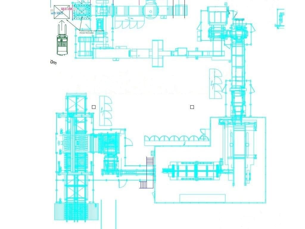 TORWEGGE TG2 Parquet production line-maskinen framifrån