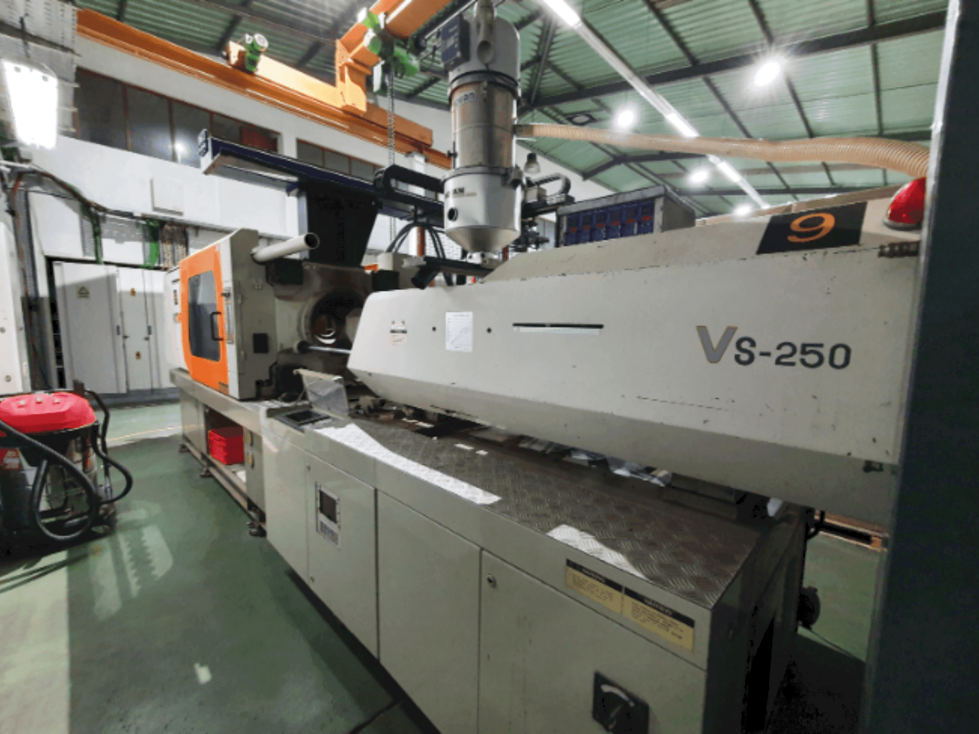 Victor VS-250-maskinen framifrån