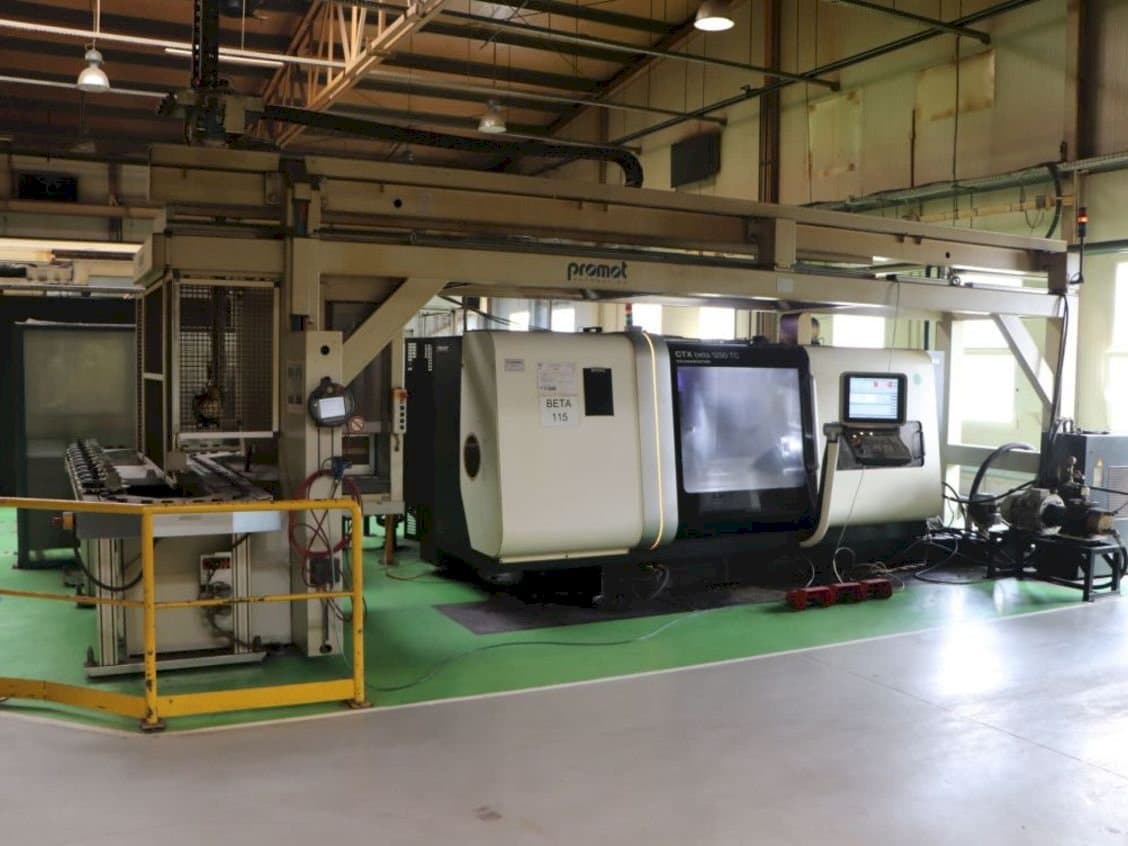 DMG CTX Beta 1250 TC-maskinen framifrån