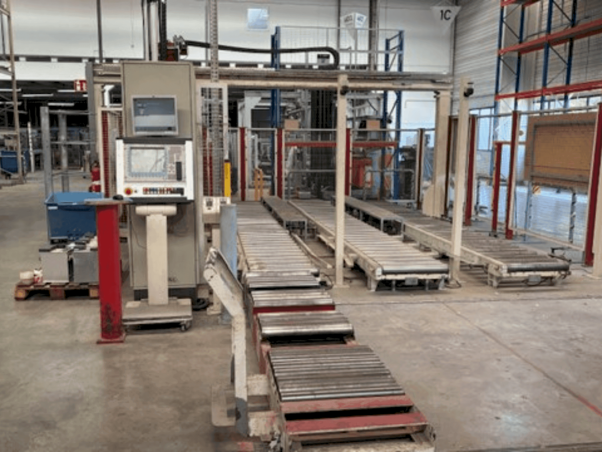 LIGMATECH MAW/Nottmeyer, Ligmatech-maskinen framifrån