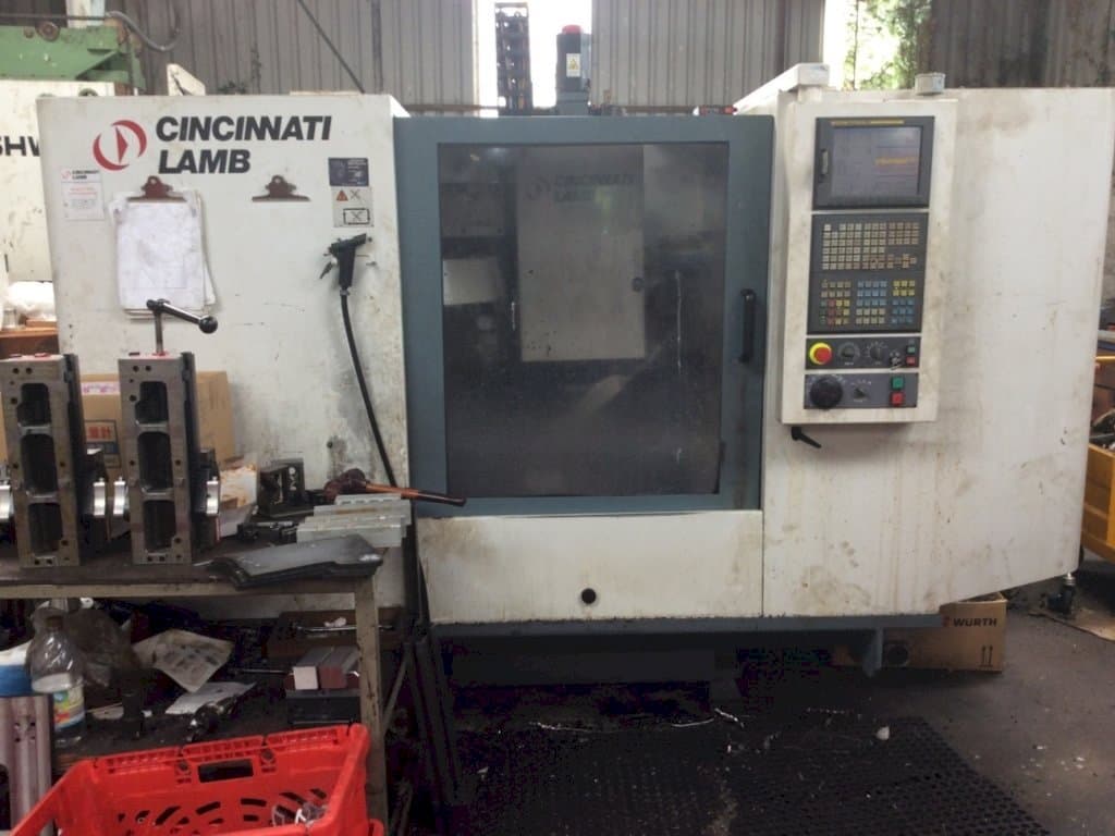 Cincinnati Lamb VCnC 760-maskinen framifrån
