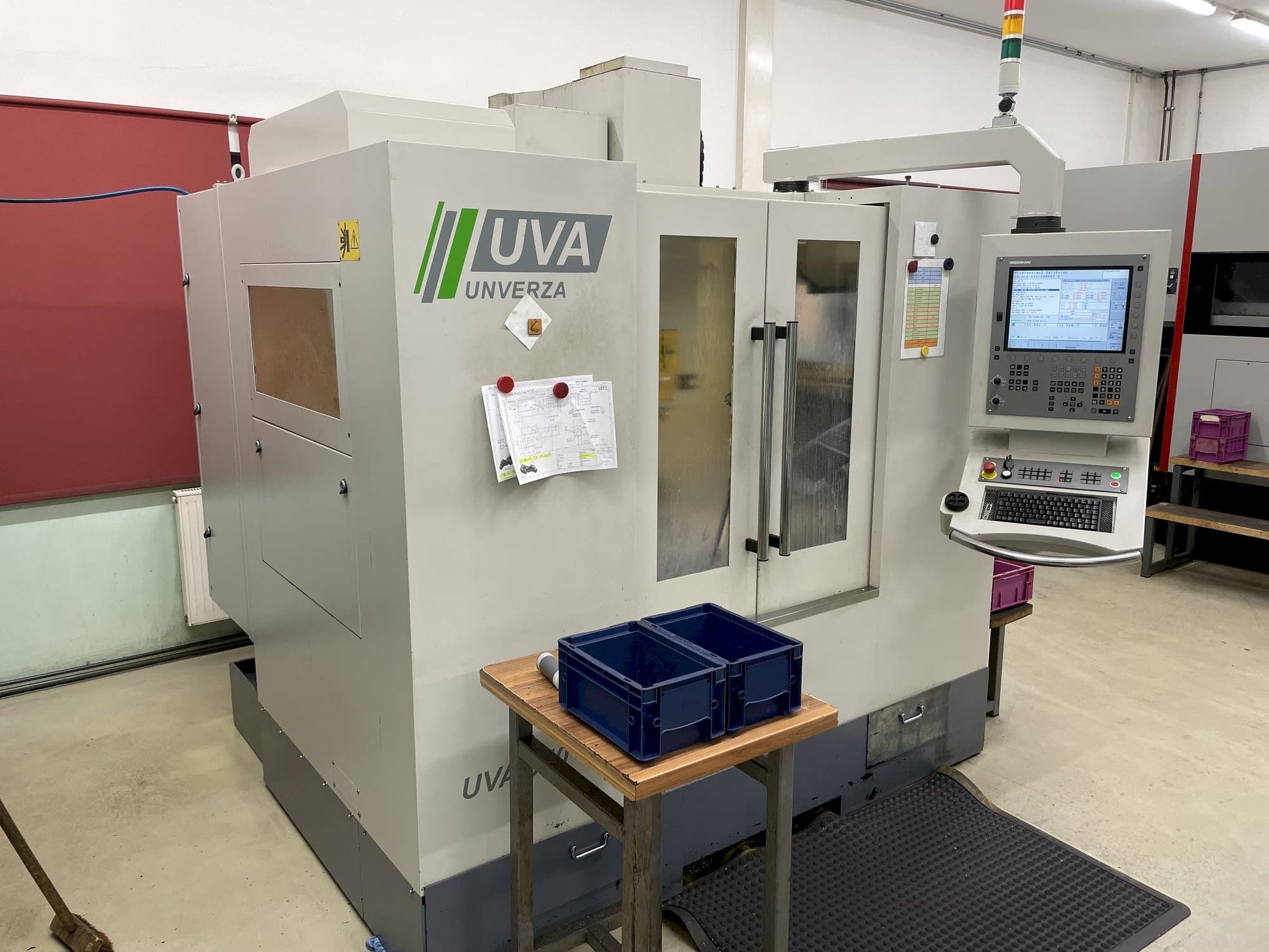 HOMMEL UNVERZAGT UVA 550 Plus-maskinen framifrån