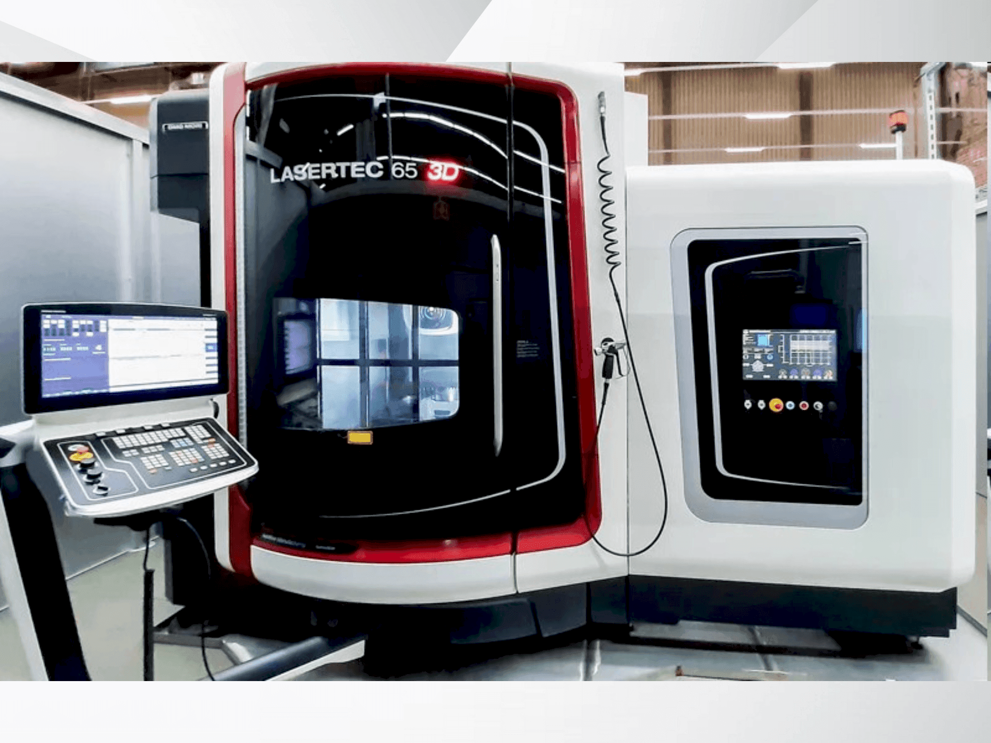 DMG MORI Lasertec 65-maskinen framifrån