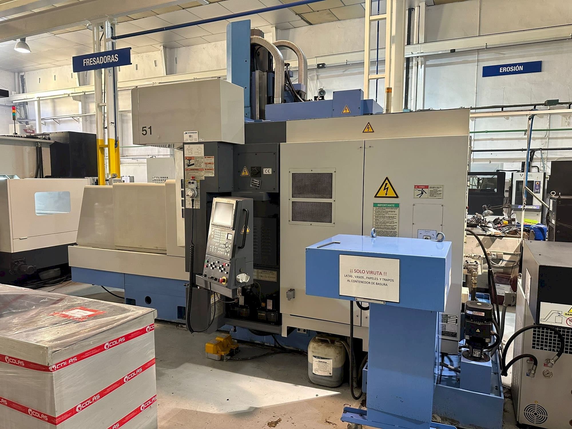 Mazak FJV-35/60-maskinen framifrån