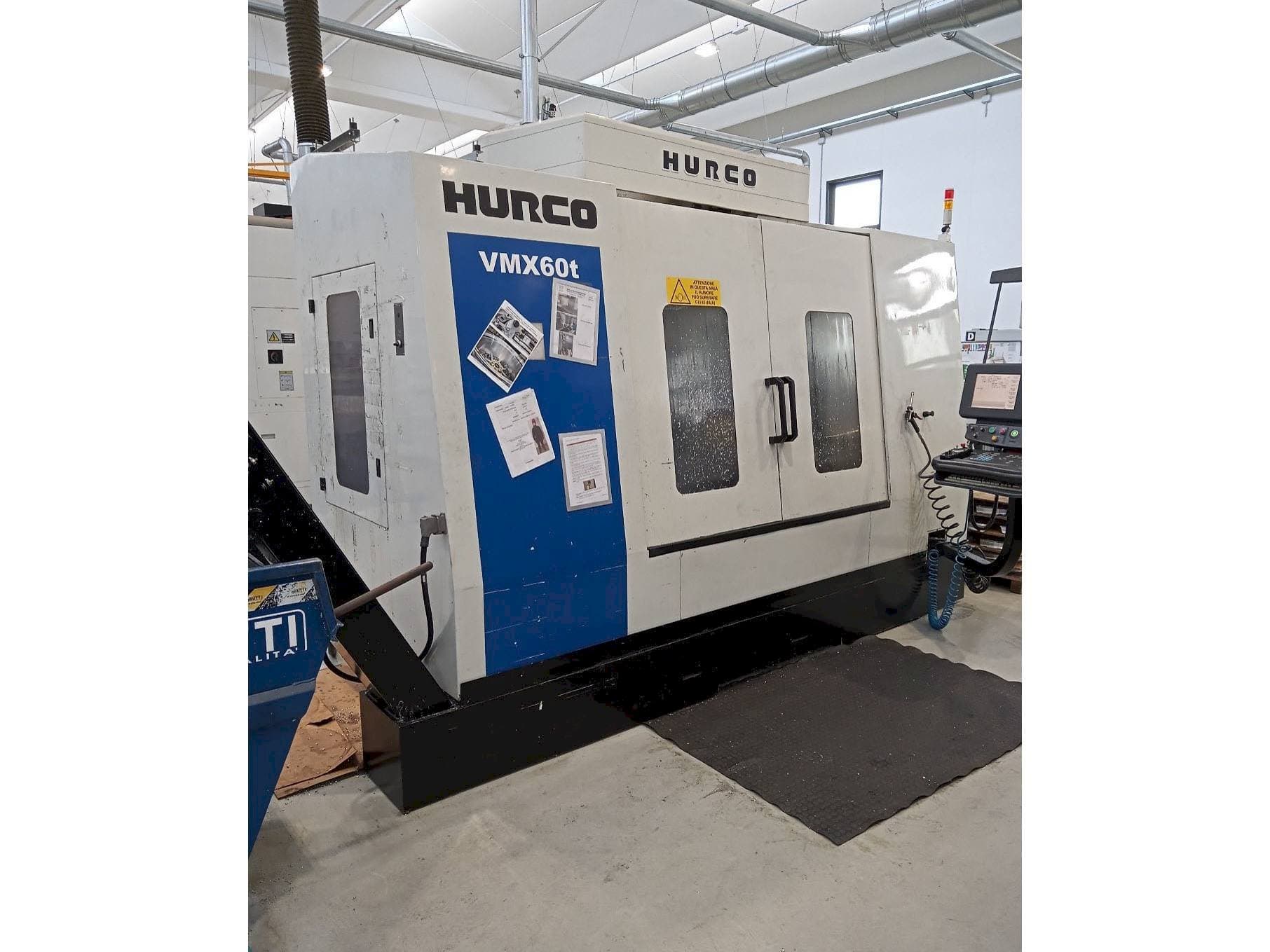 Hurco VMX 60T-maskinen framifrån