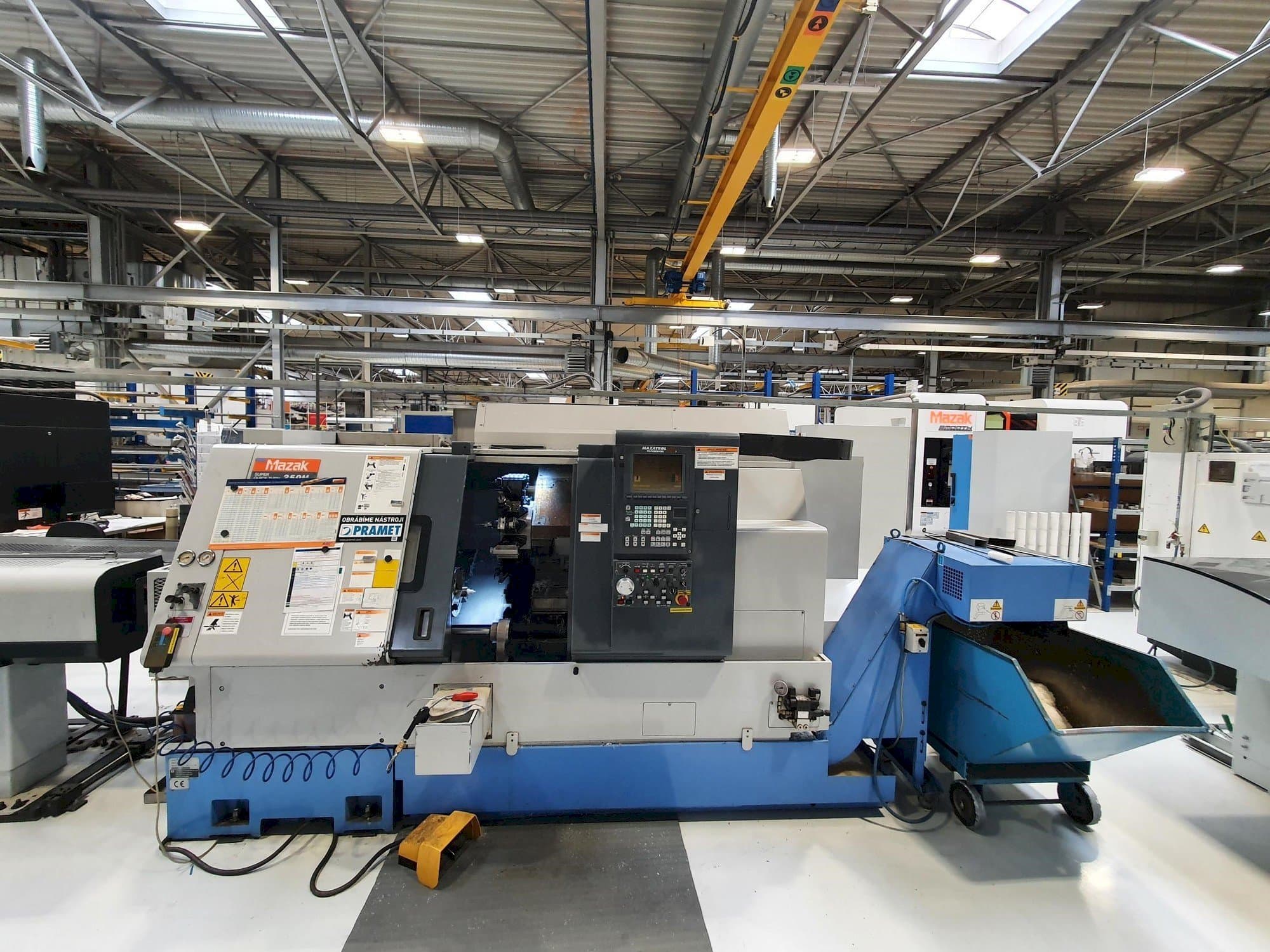 Mazak SQT-250M 1000L-maskinen framifrån
