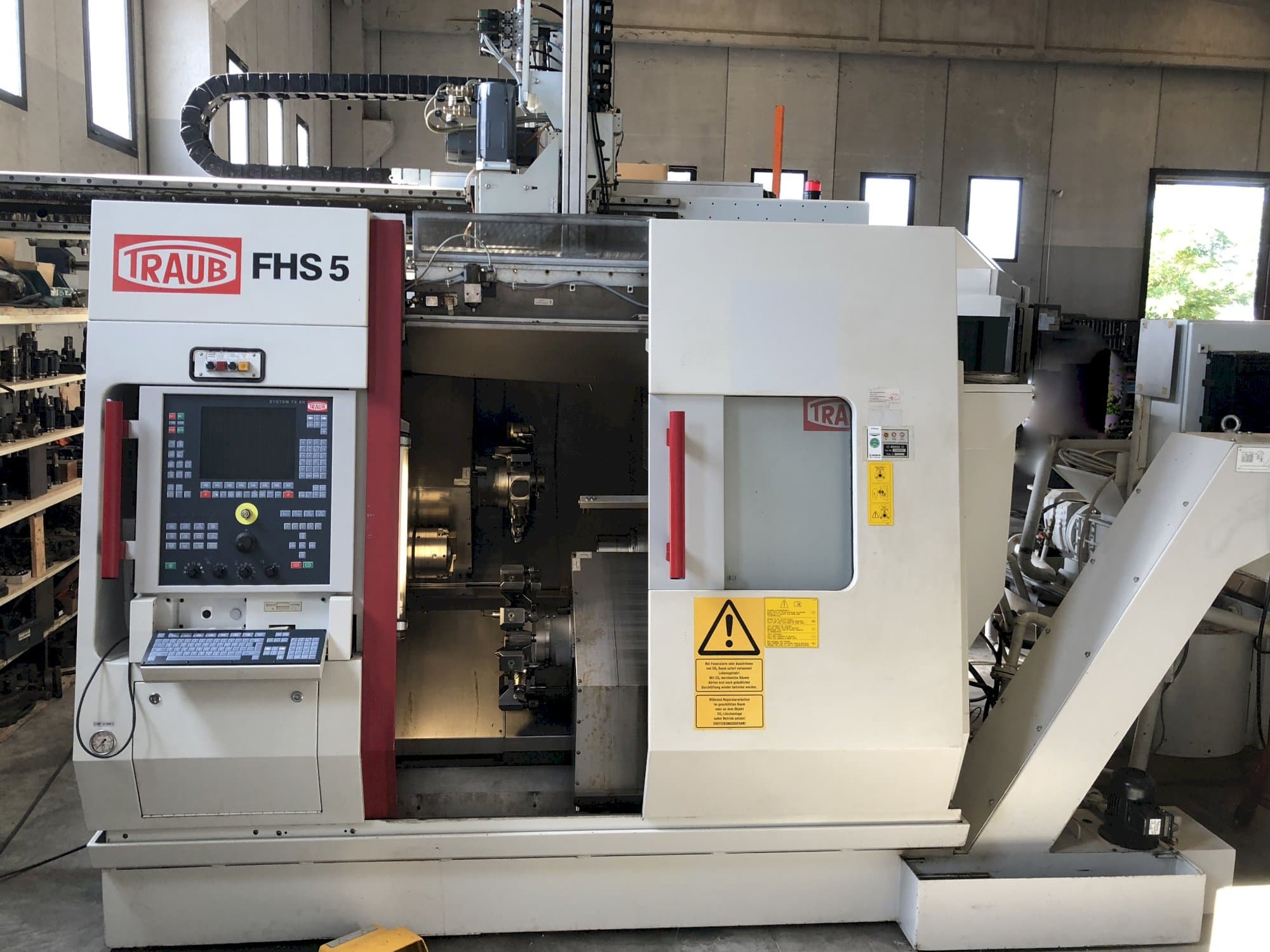 TRAUB-maskinen framifrånTNC 42