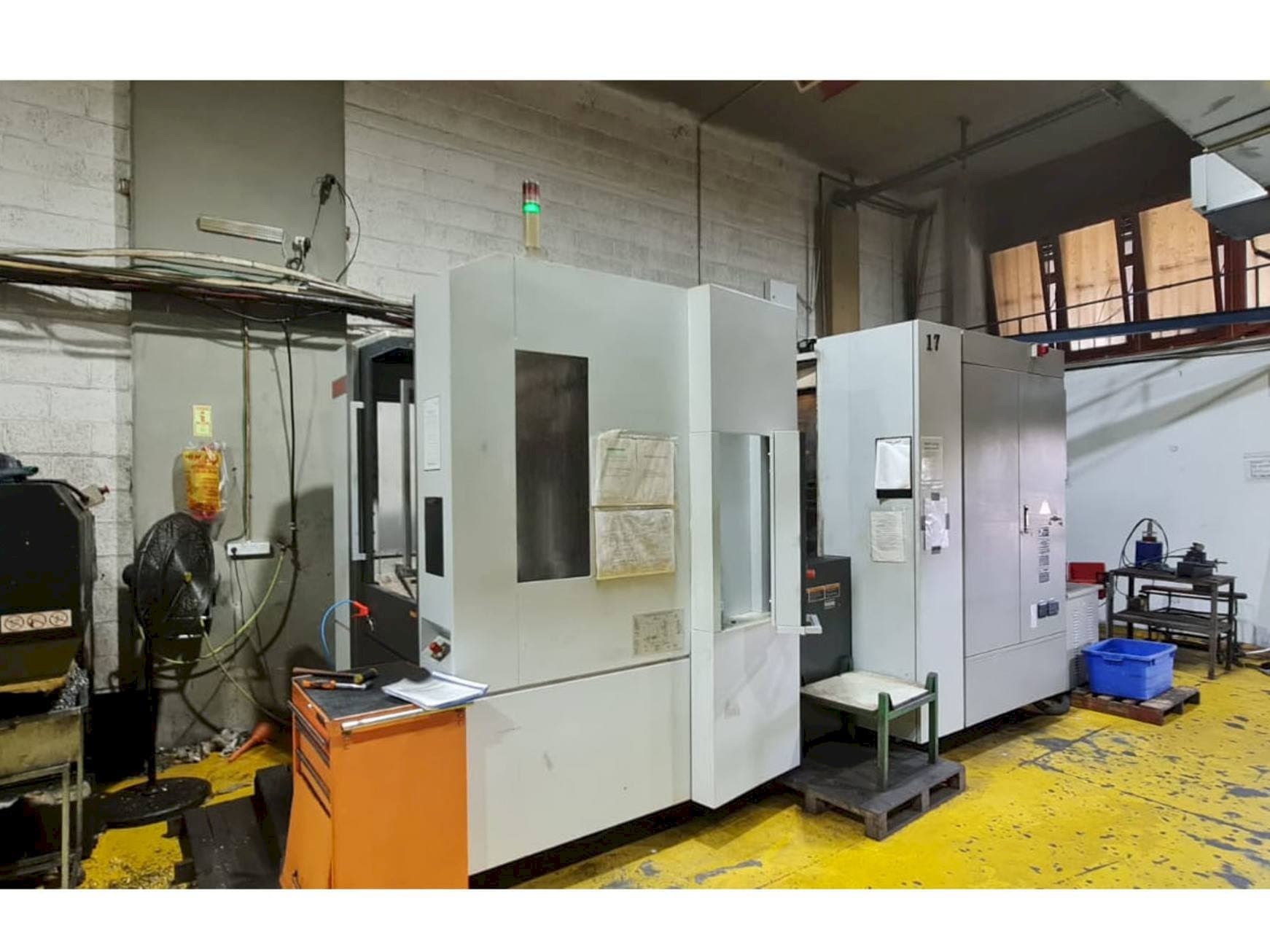 MORI SEIKI NH-5000 / 40DCG-maskinen framifrån