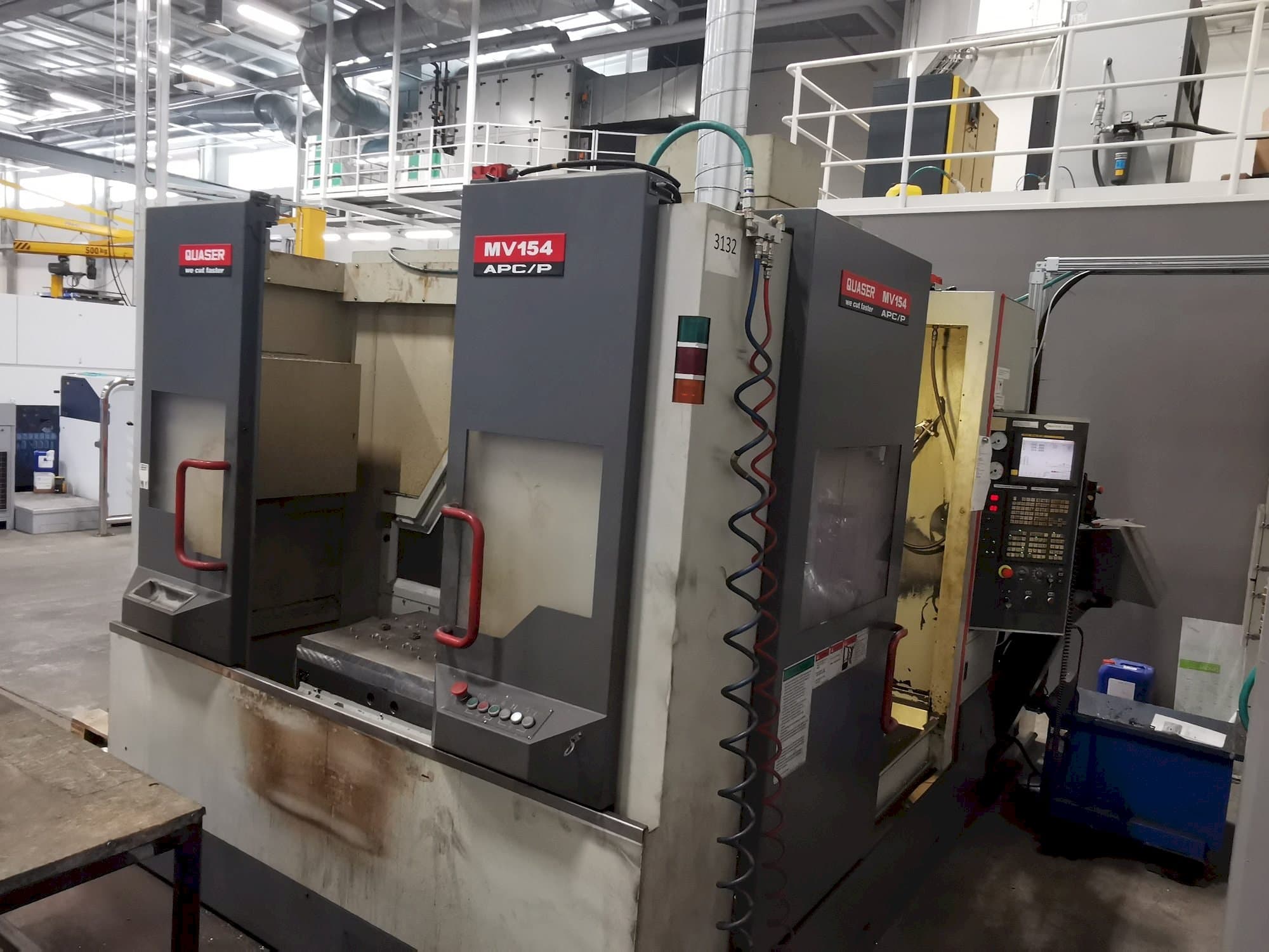 Quaser MV154APC/P12-maskinen framifrån