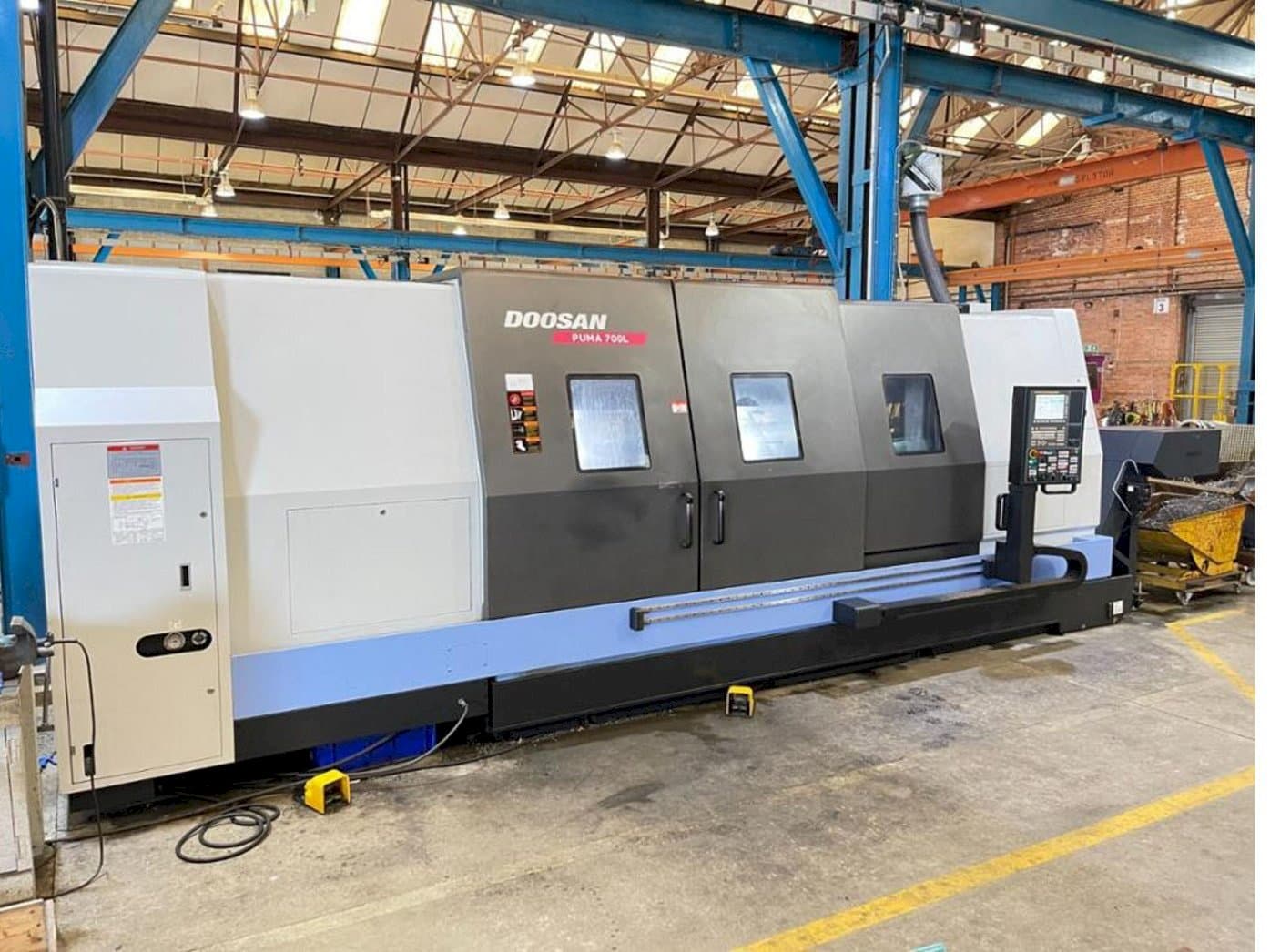 Doosan Puma 700L-maskinen framifrån
