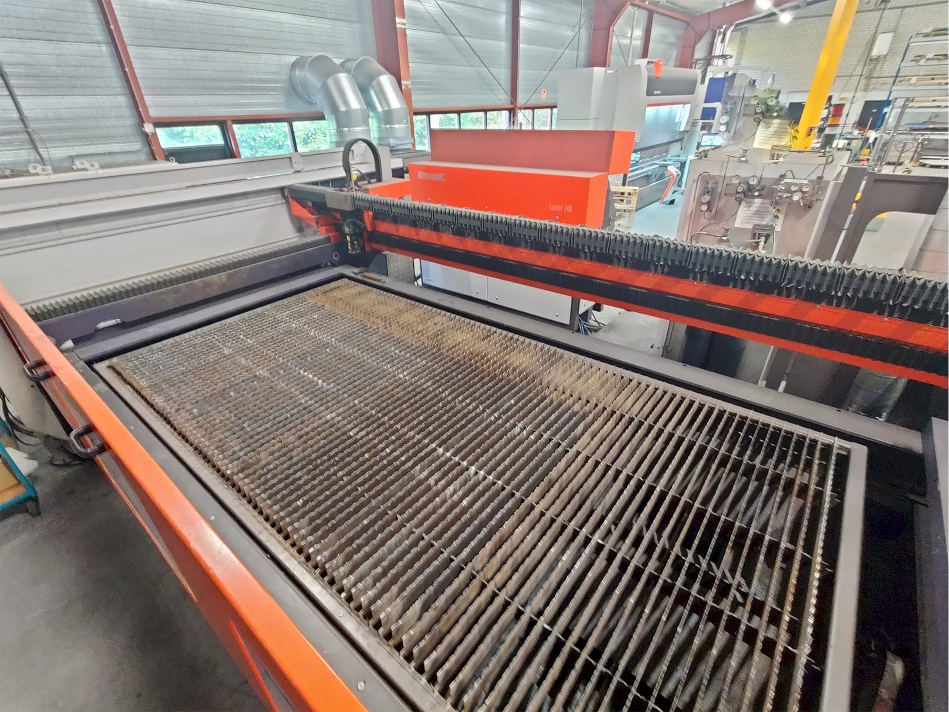 Bystronic ByStar 4020 4kW CO2-maskinen framifrån